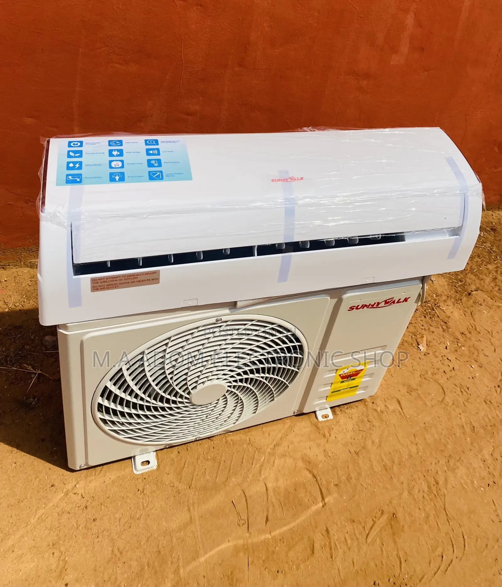 Well Design Sunnywalk 2.0hp Split Type Ac(White).
