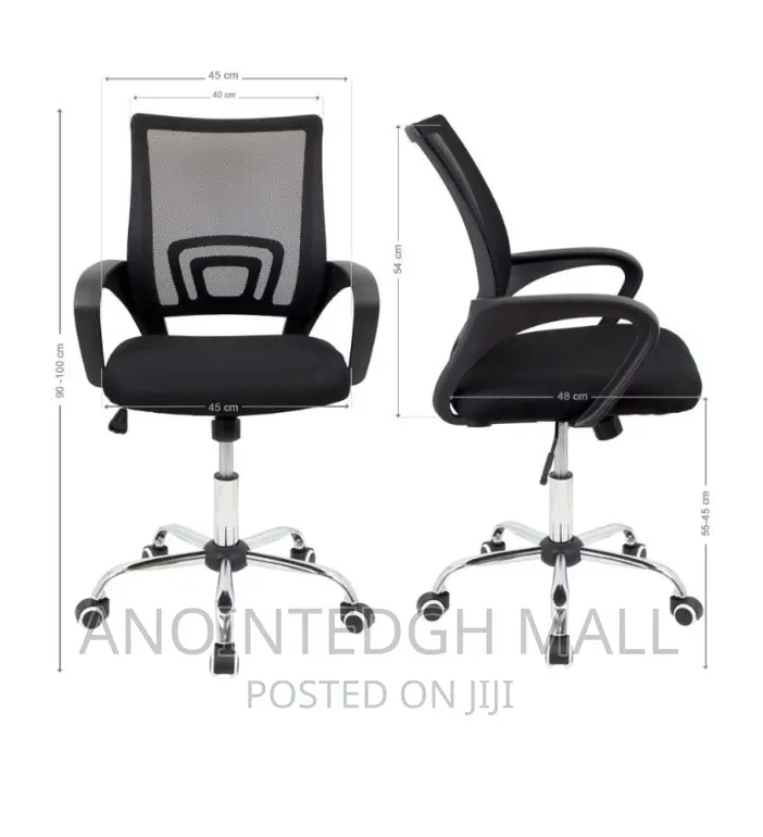 Office Swivel Chair - Black