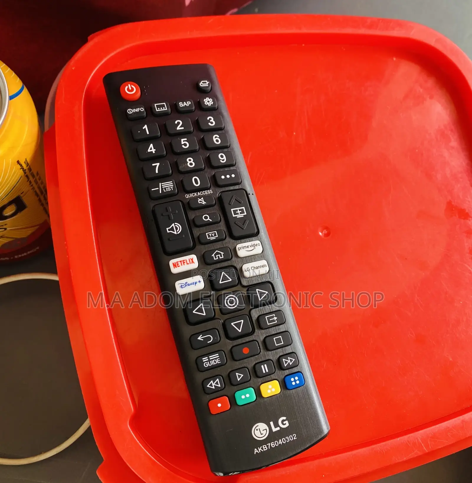 Purchase Authentic LG Remote Control(Black).