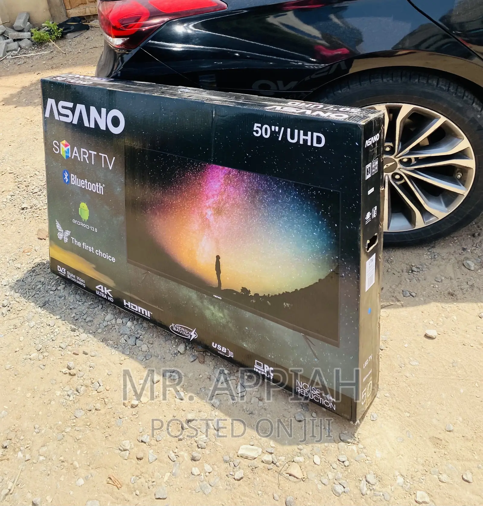 Shop Authentic Asano 50 Inch Ultra Hd Led Tv,Black.