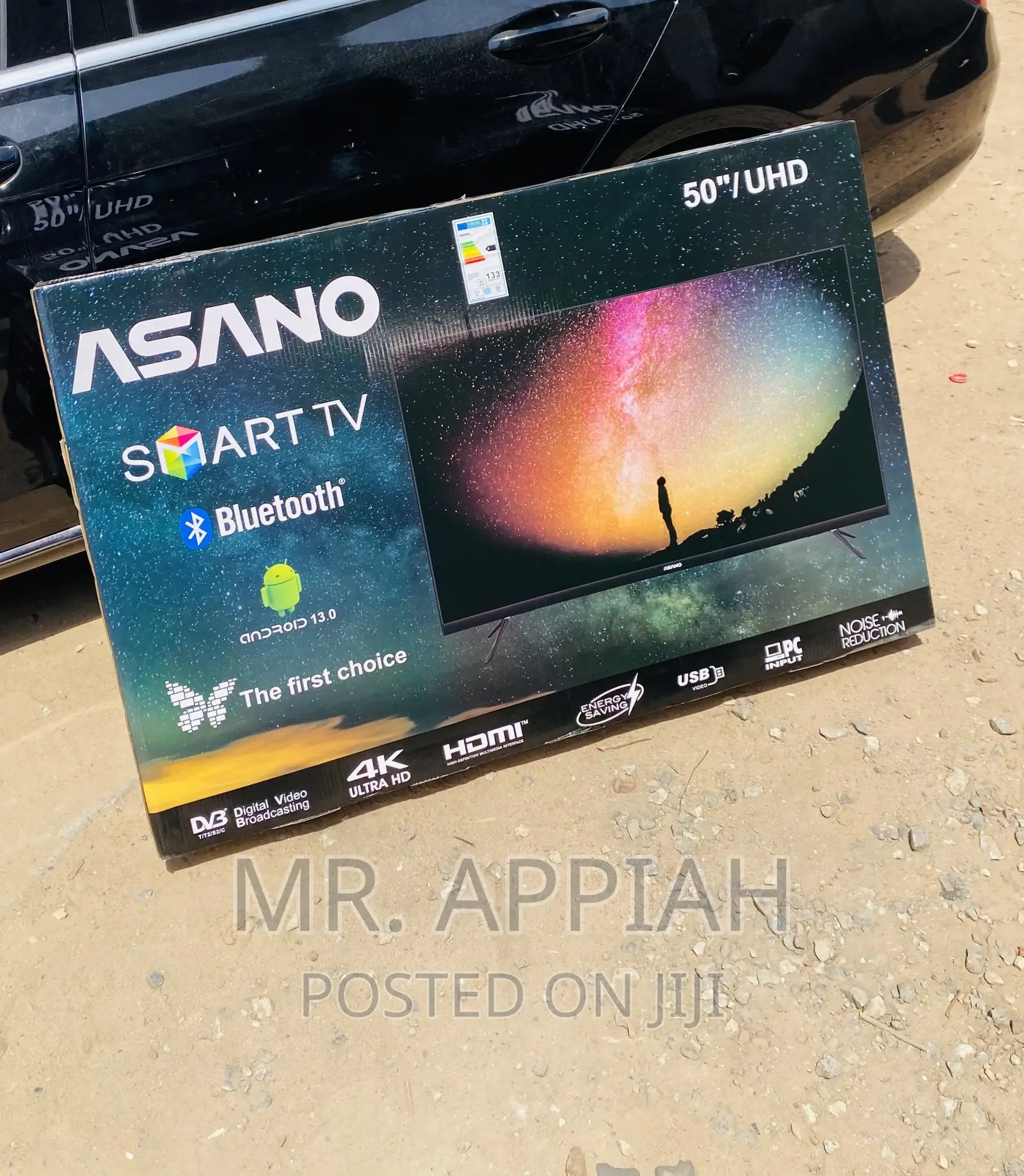 Shop Classic Asano 50 Inch Ultra Hd Smart Led Tv,Black.