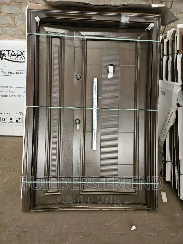 Turkish Classic One Half Entrance Security Door Complete