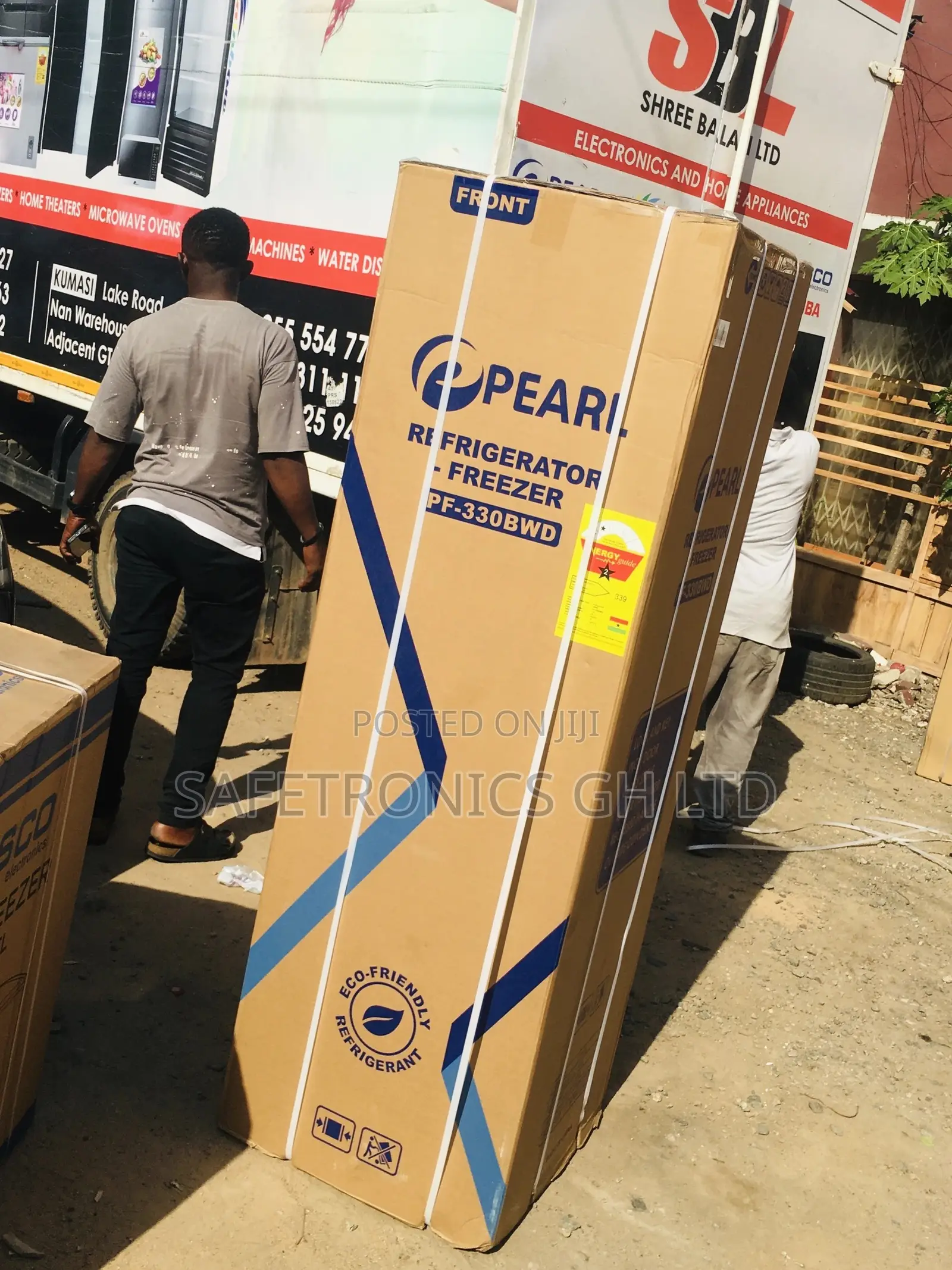 Pearl PF-330 251 Liters Doubledoor Bottomfreezer Fridge