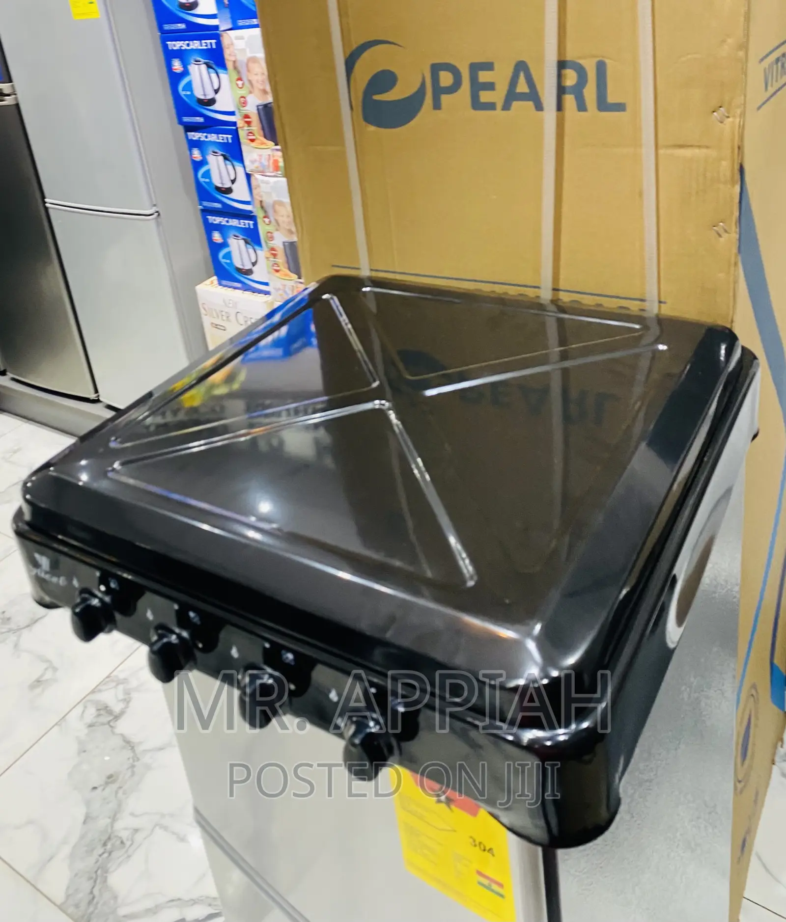 Stainless Steel Yecul(Black)4 Gas Table Top Burner.