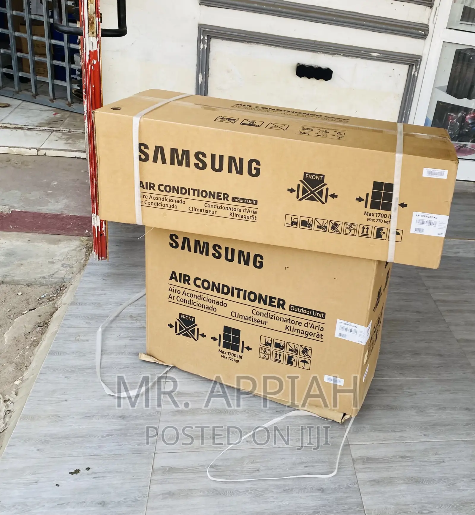 Extremely Chilling Samsung 2.0hp Split Type Ac,White(R410).