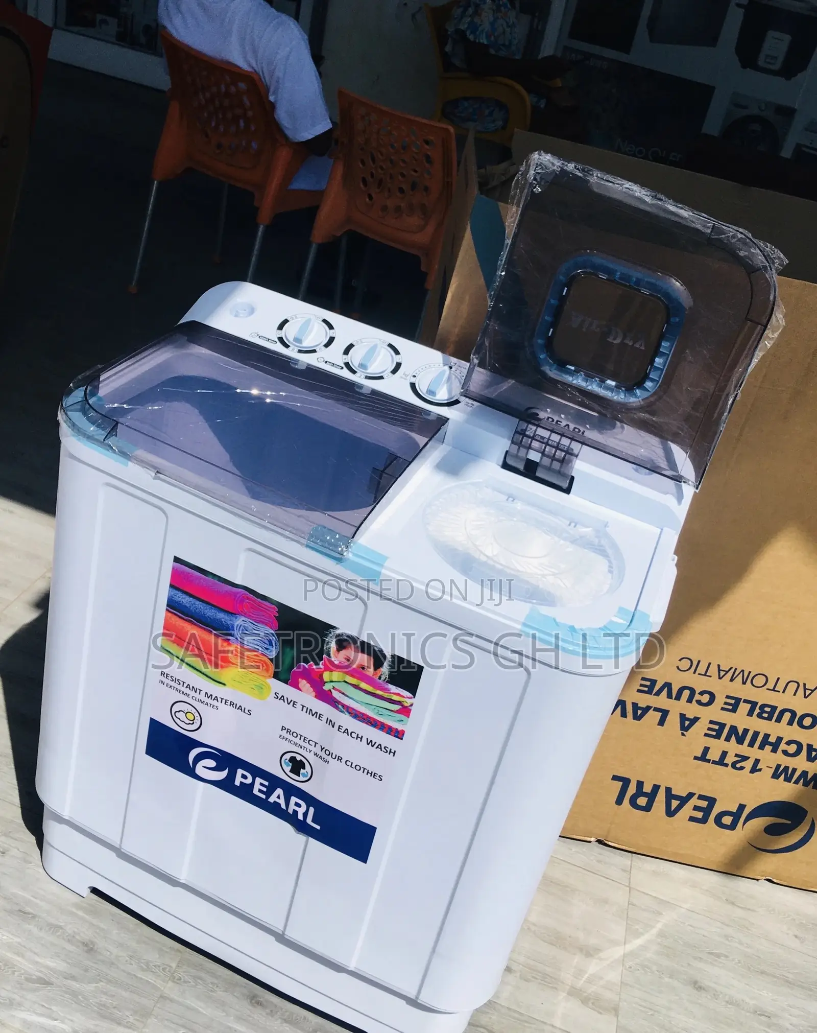 Electric Pearl 7kg Washingmachine Semiautomatic Topload