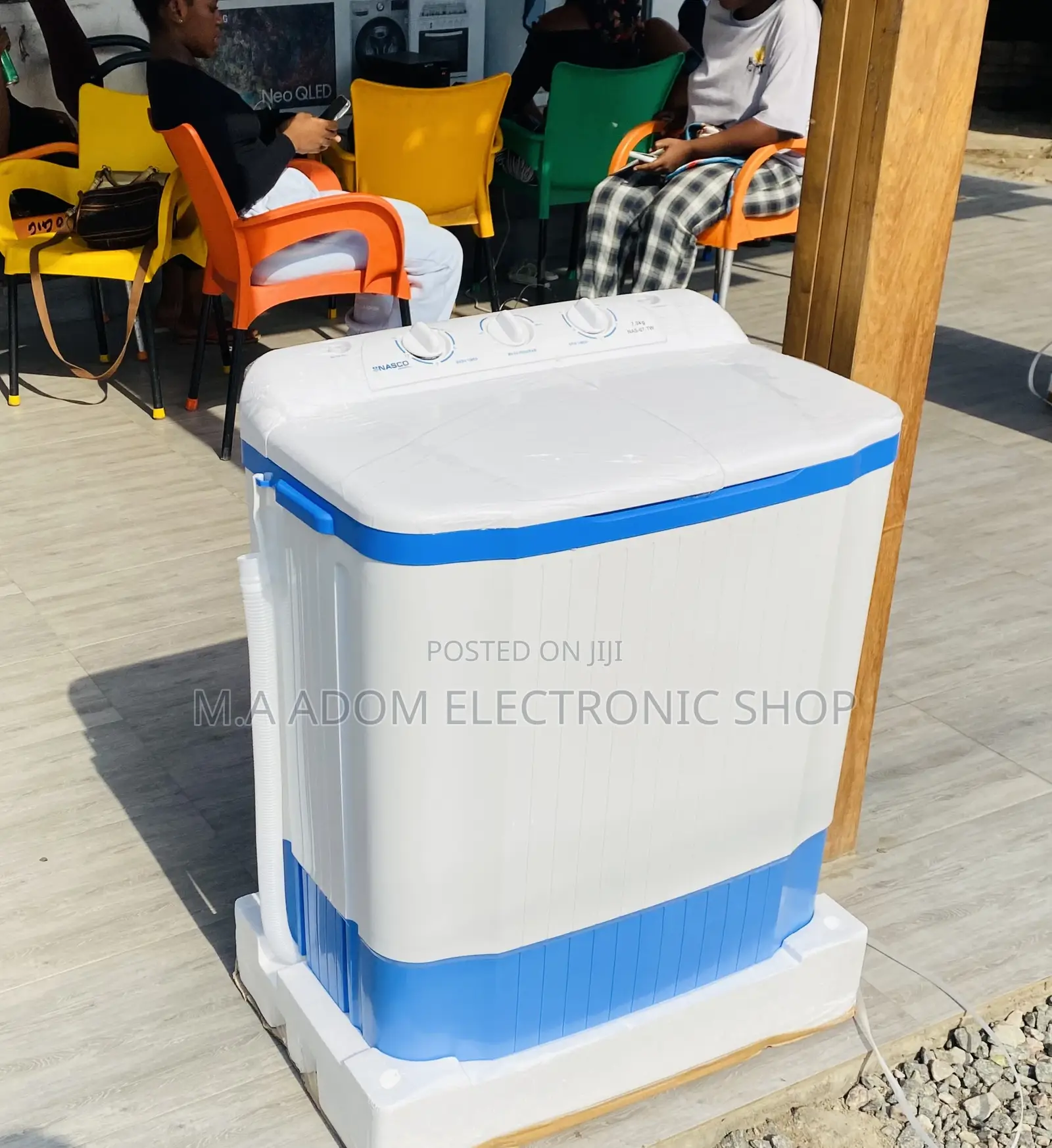Shop Original Nasco 7kg Twin Tub Electric Washing Machine.