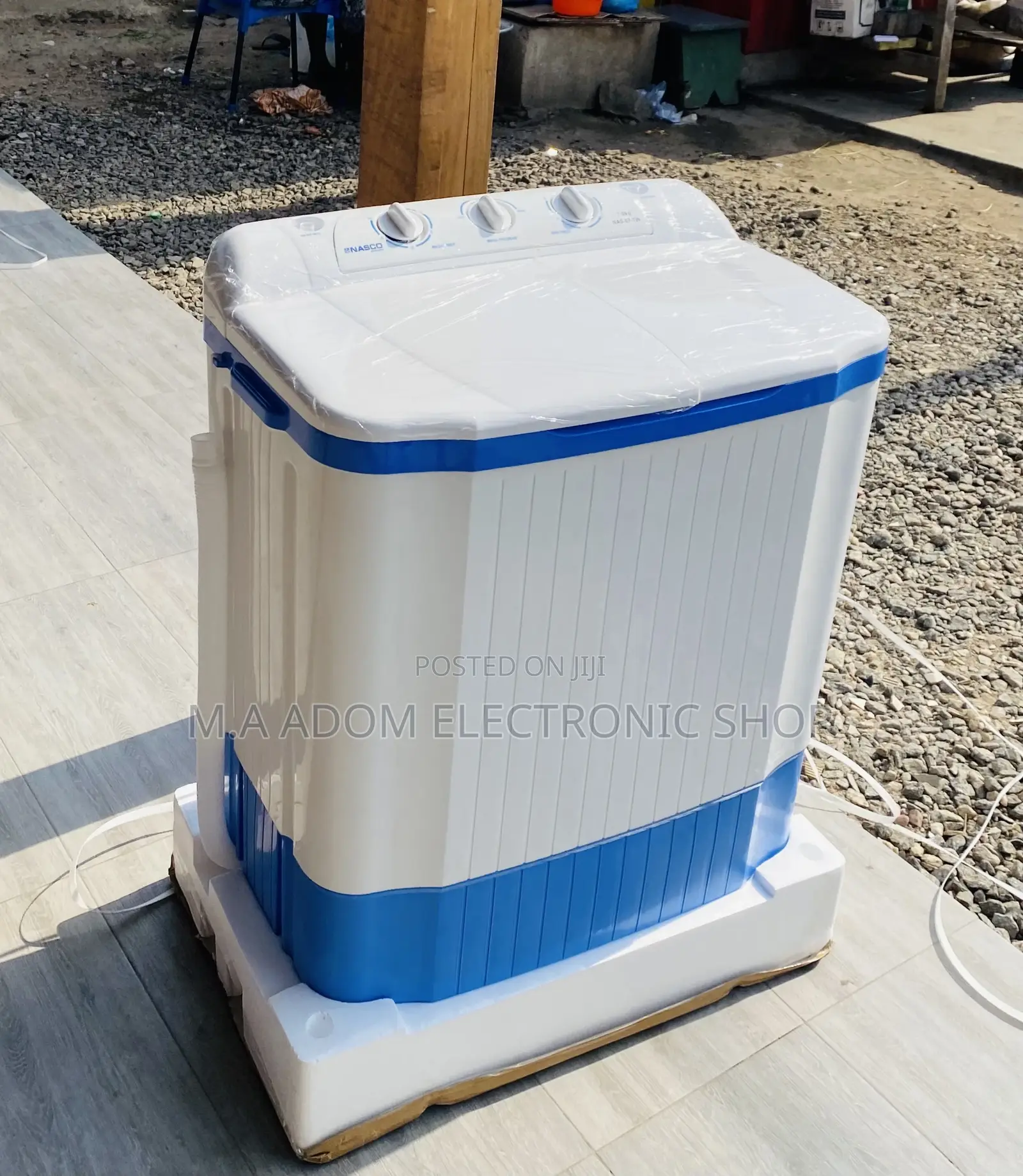 Shop Original Nasco 7kg Twin Tub Electric Washing Machine.