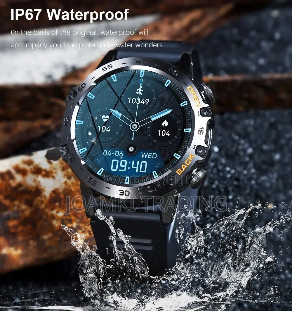 Melanda Steel Smart Watch/Bluet Call/Health Monitor/Andr/Ios