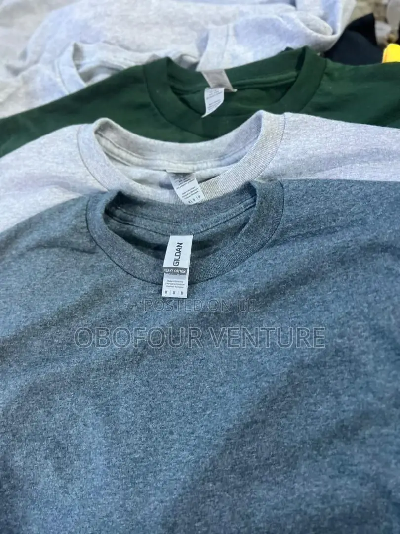 Quality Unisex Plain T-Shirt From USA