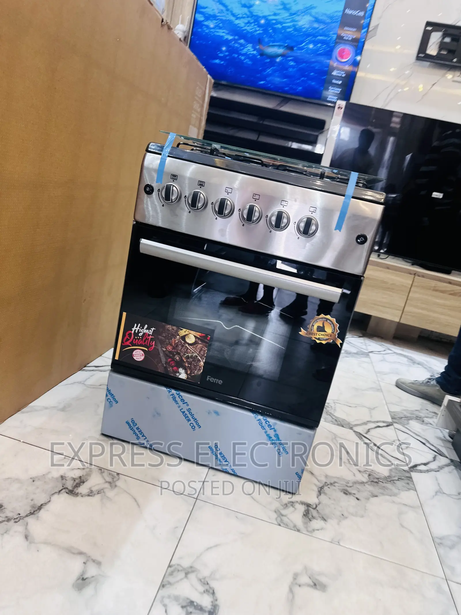 Text Us for Your Ferre Gas Cooker 4burner 60:60