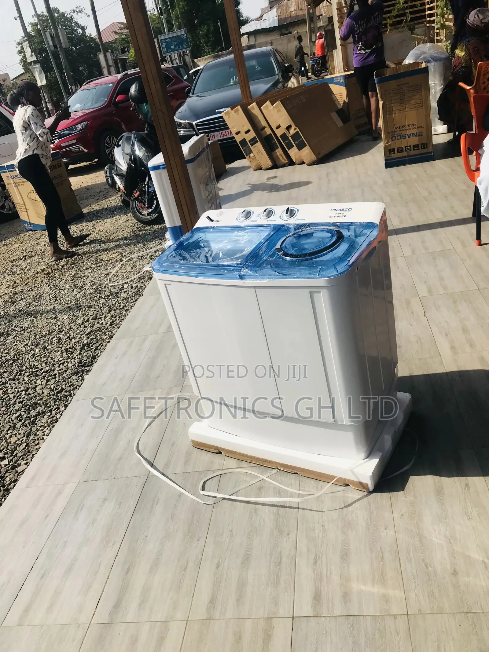 Washingmachine Nasco Topload Semiautomatic Lastest 8kg