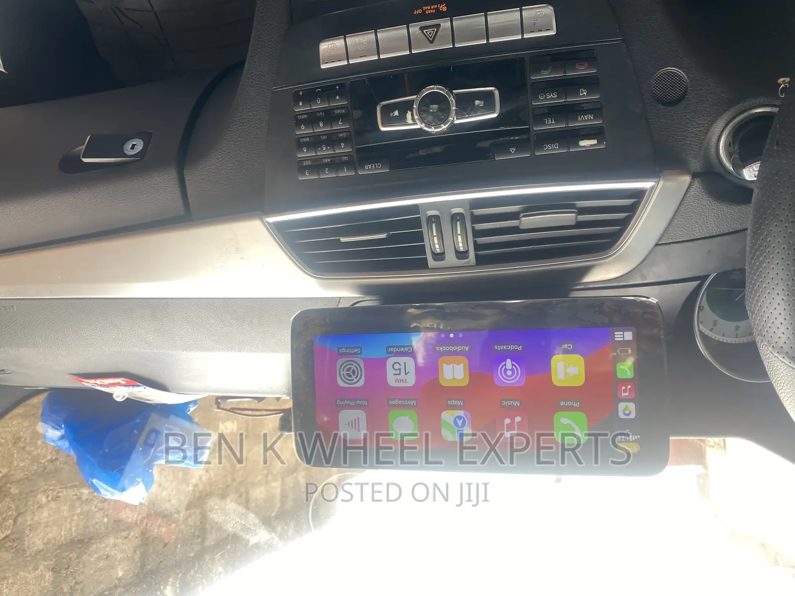Mercedes Benz C300 Android Carplay Screen
