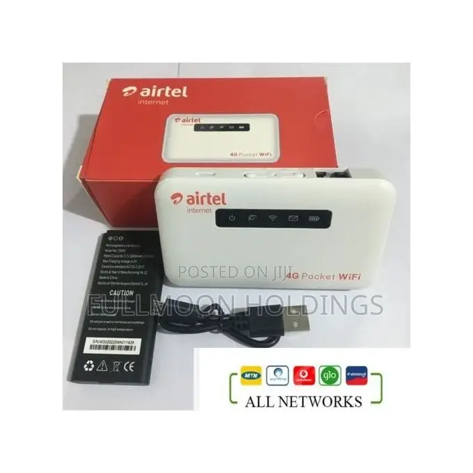 ZTE Universal 4G Mobile Mifi With LAN Port - White