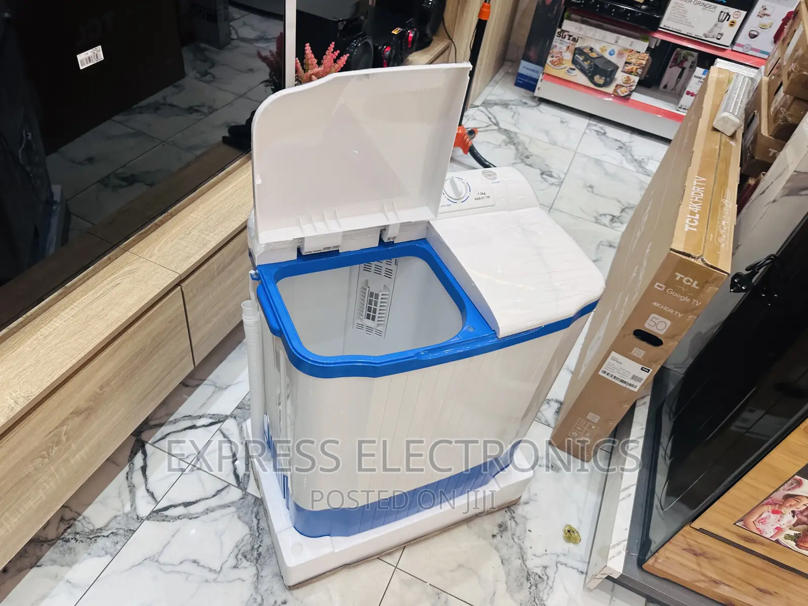 Magic Filter WM Topload Twintub Nasco 7kg White