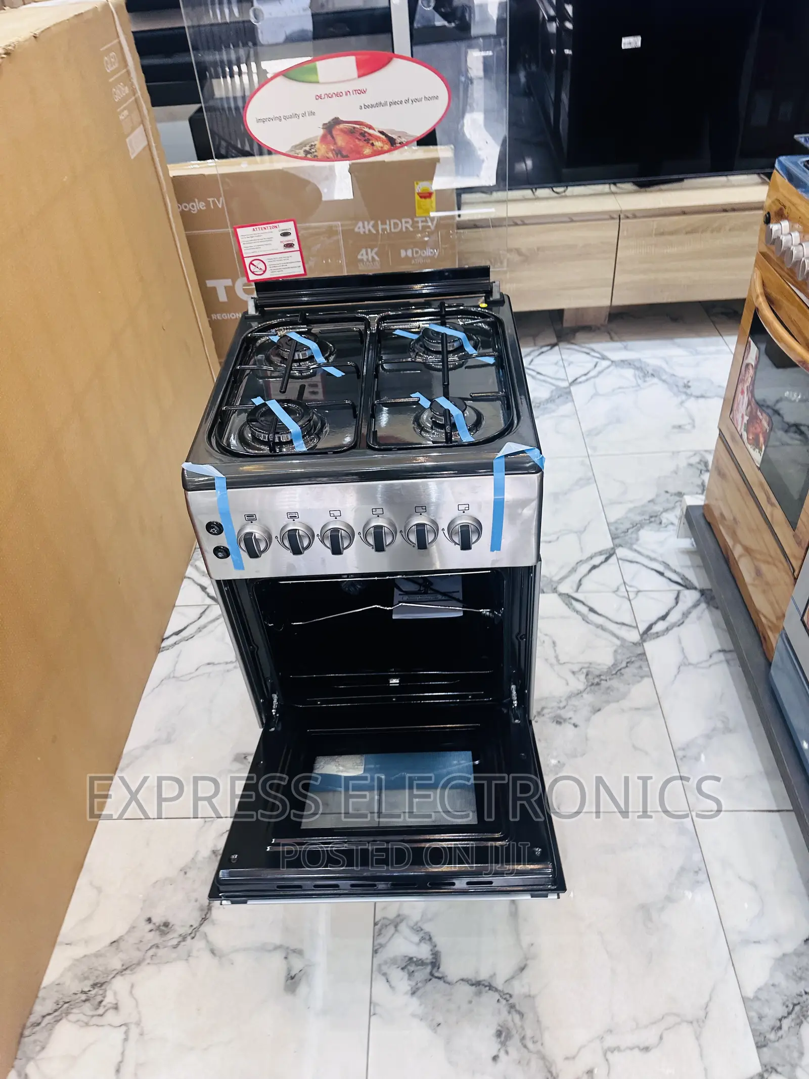 Available Now 10gig Store Ferre 50/60 Gas Stove 4b Oven