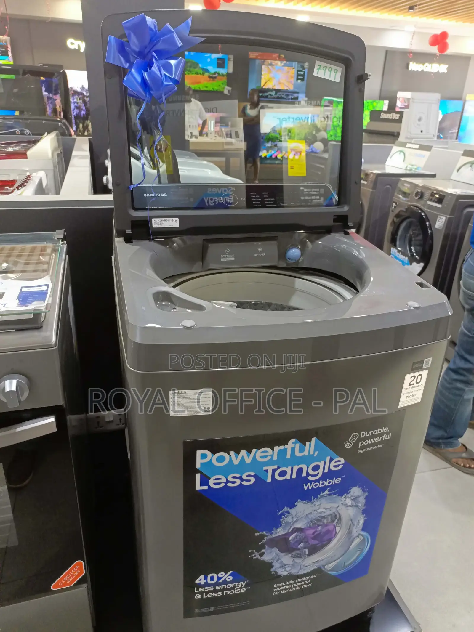 Active Wash Samsung Top Load Machine 16kg Washing Machine