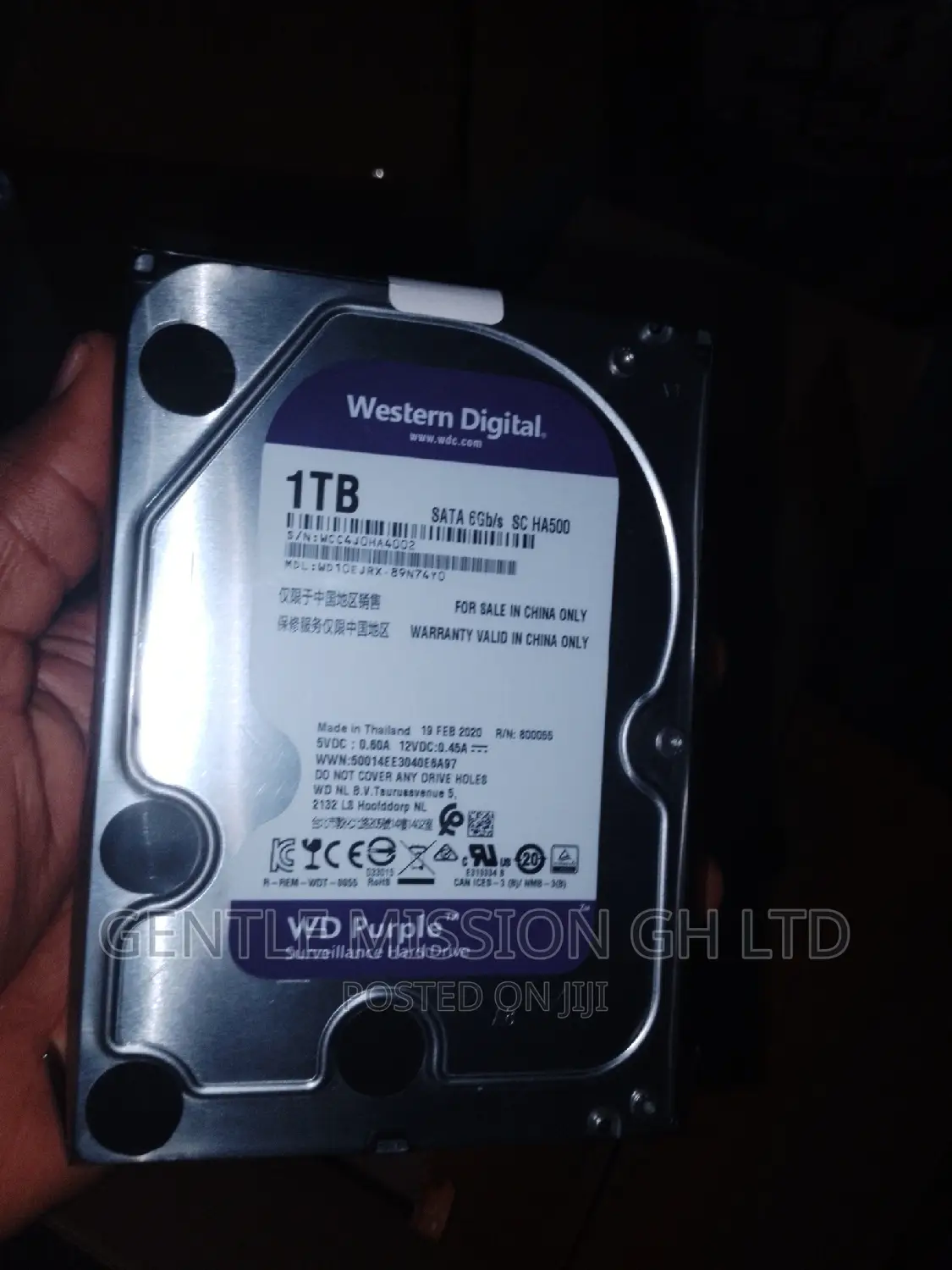 Desktop CCTV Camera Hard Drive 1tb