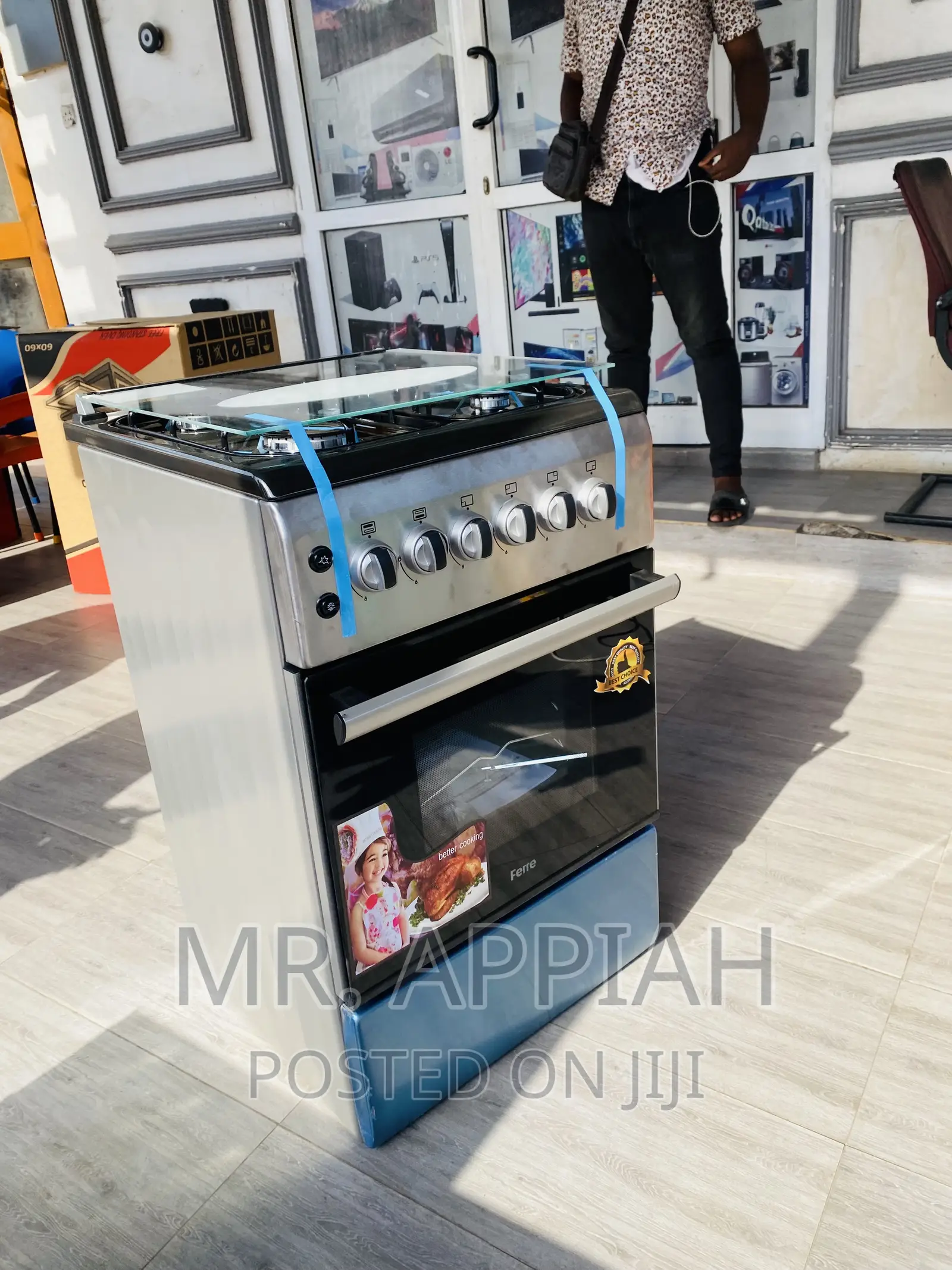 Quality Yet Affordable Ferre 50x60 4 Gas Burner With Oven.