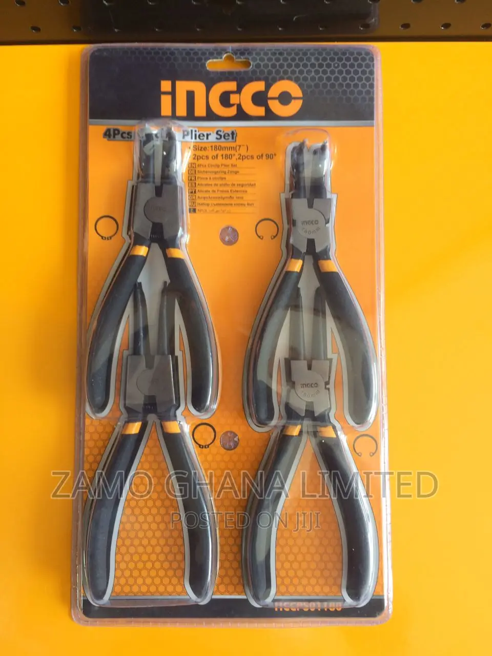 4 PCS Circlip Pliers Set - Hccps01180