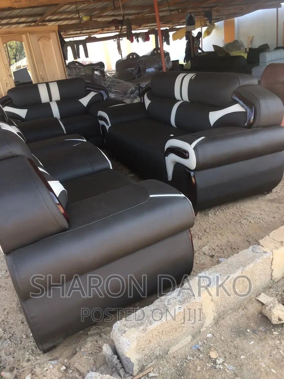 Quality Made Leather Sofa