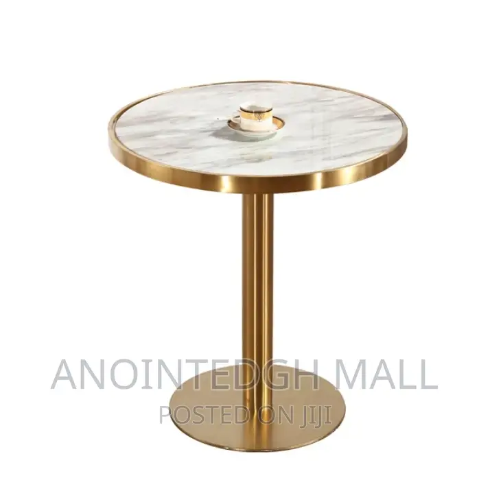Round Marble Bar/Coffee Table