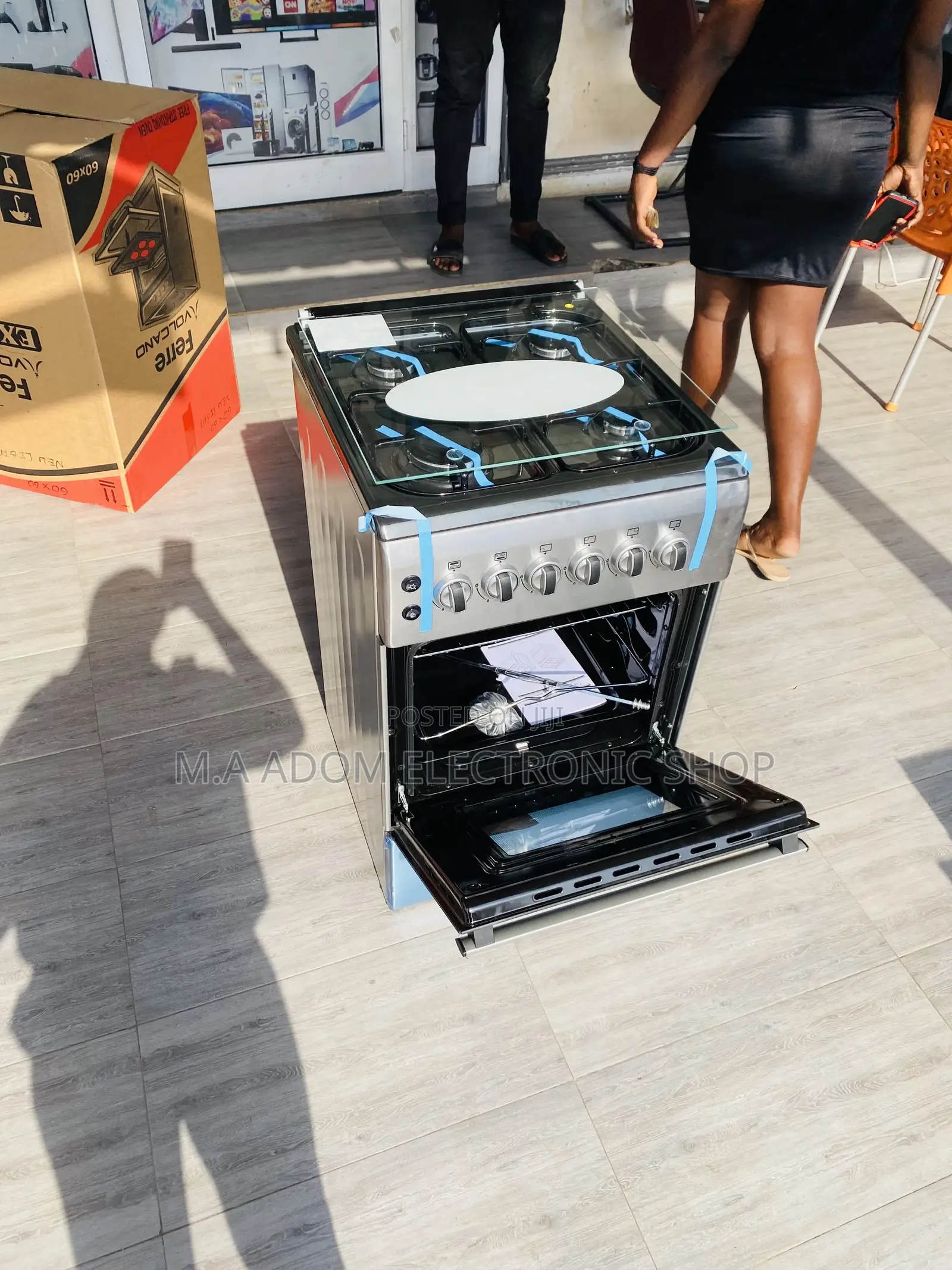 Authentic Ferre 50x60 Auto Ignition,Chicken Rotisserieburner