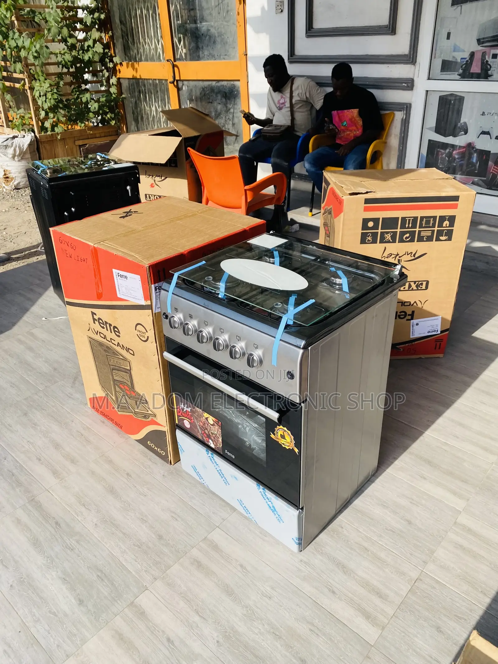 Classic Ferre 60x60 Auto Ignition, Chicken Rotisserie Cooker