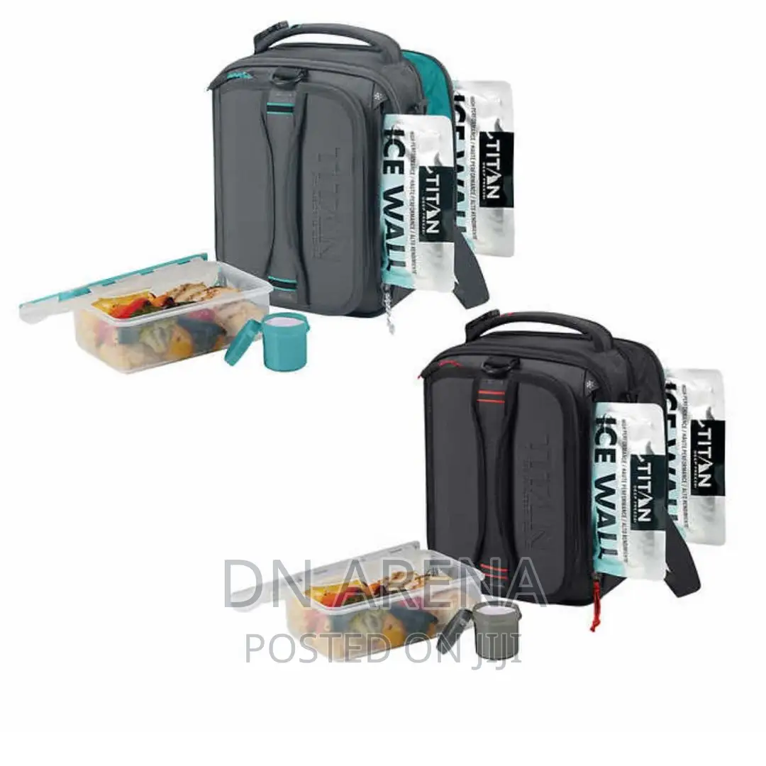 Titan Insulated Lunch Bag With Bowls