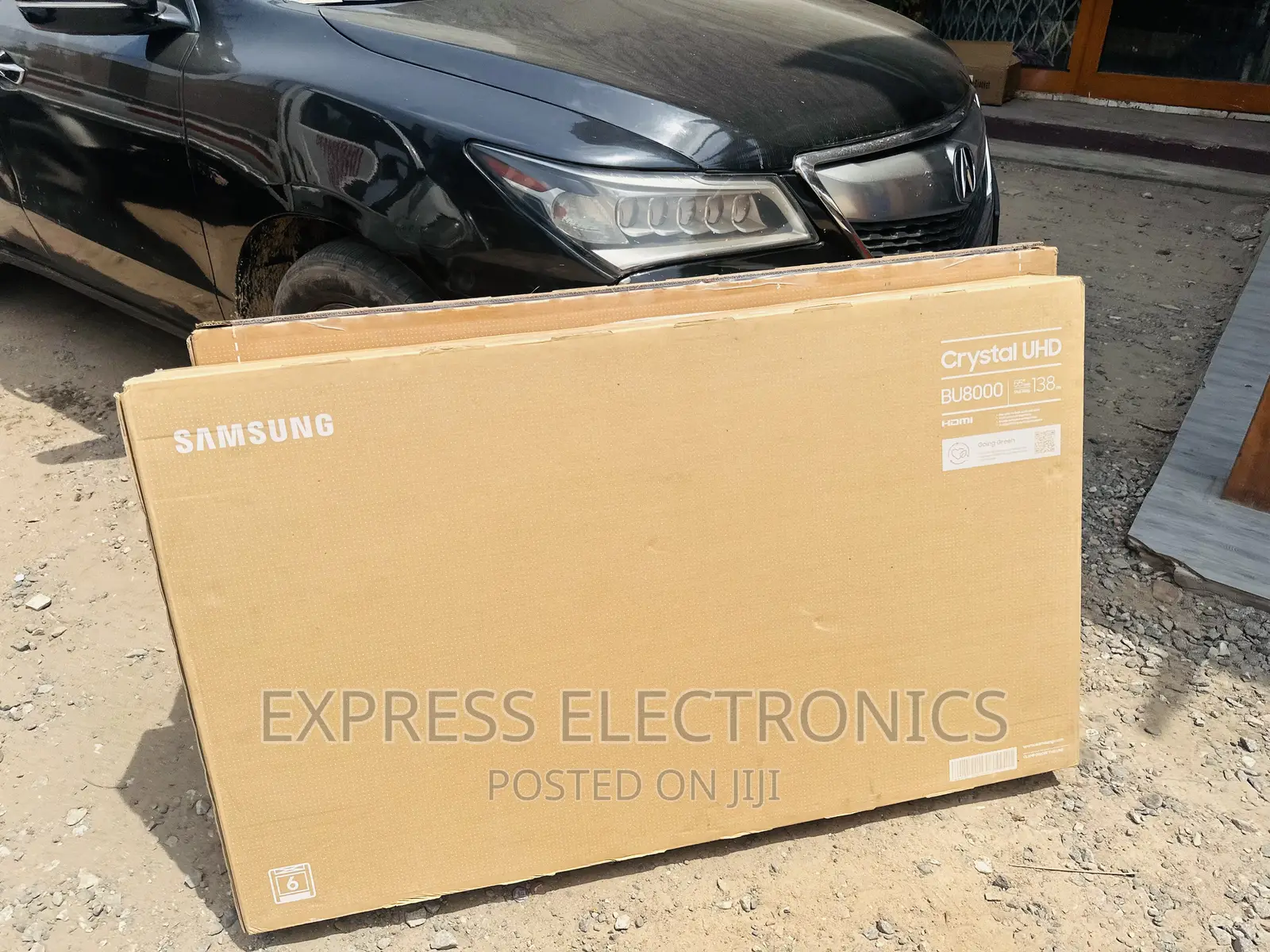 Clear View Uhd Smart Glossy Led Screen Samsung 55”Cu8000