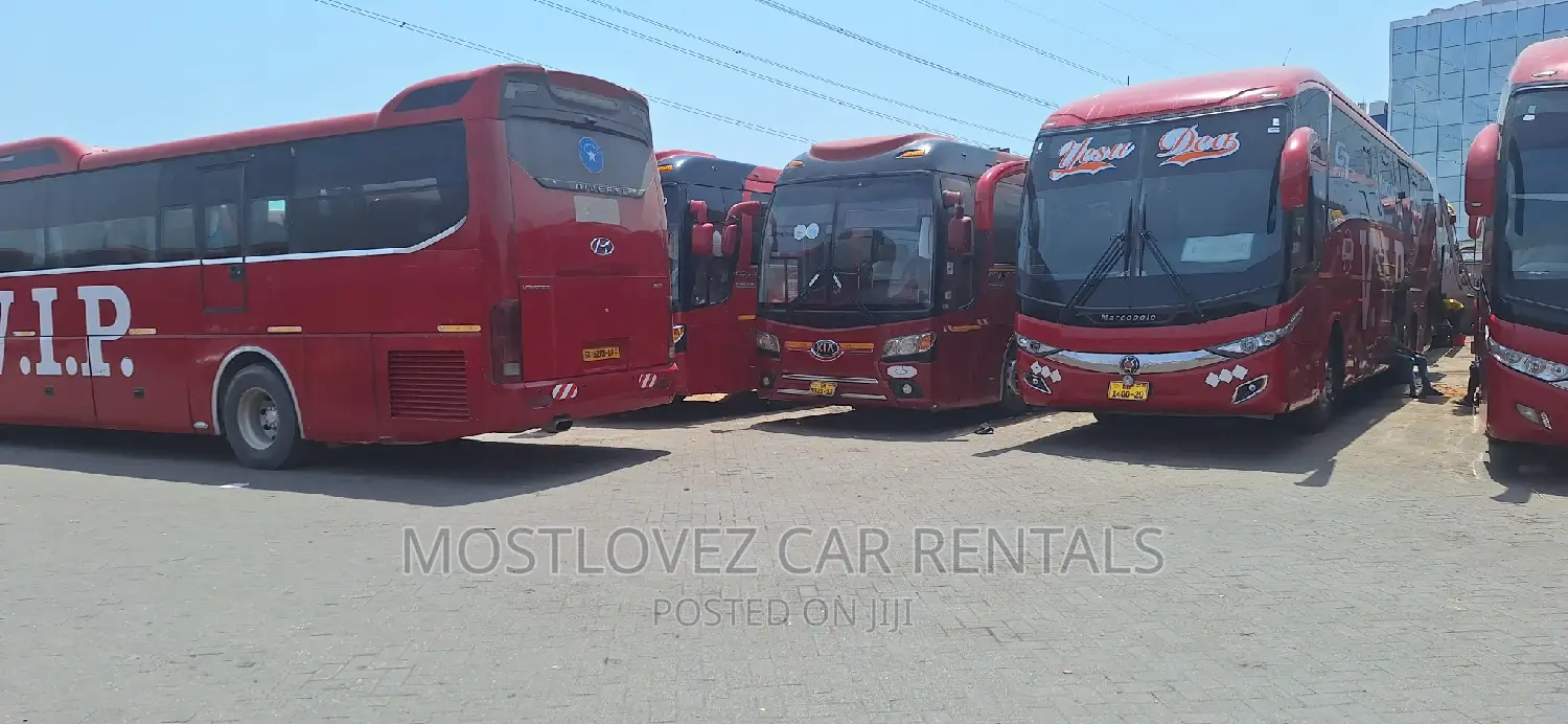Car Rental in Ghana- Coach Bus for Rent- Vip Bus for Rent