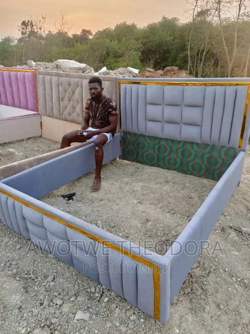Quality Bed Double Bed Frame ( Payment After Delivery)