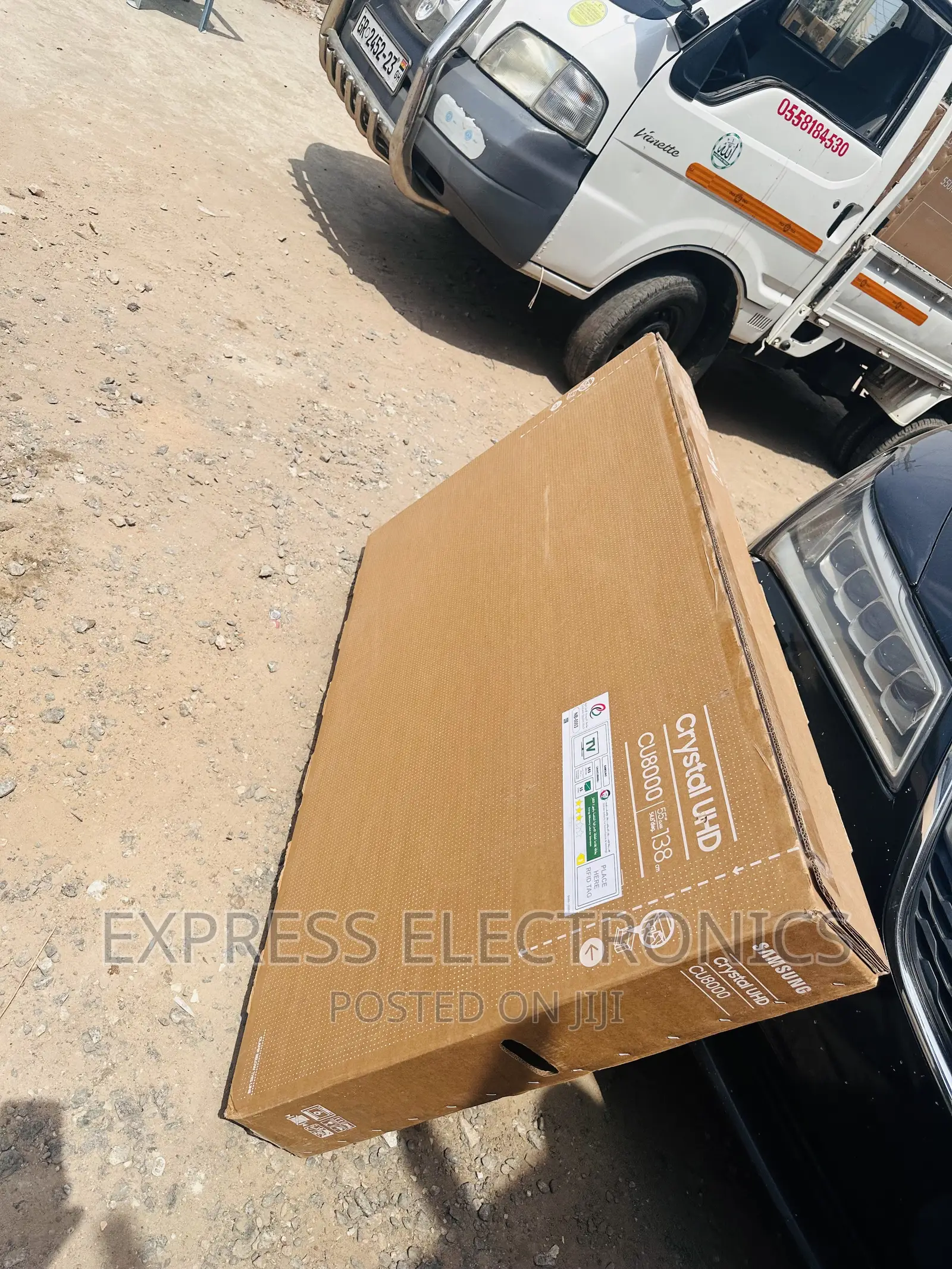 Fabulous Sleek Slim UHD Smart Samsung 55”Bu8000