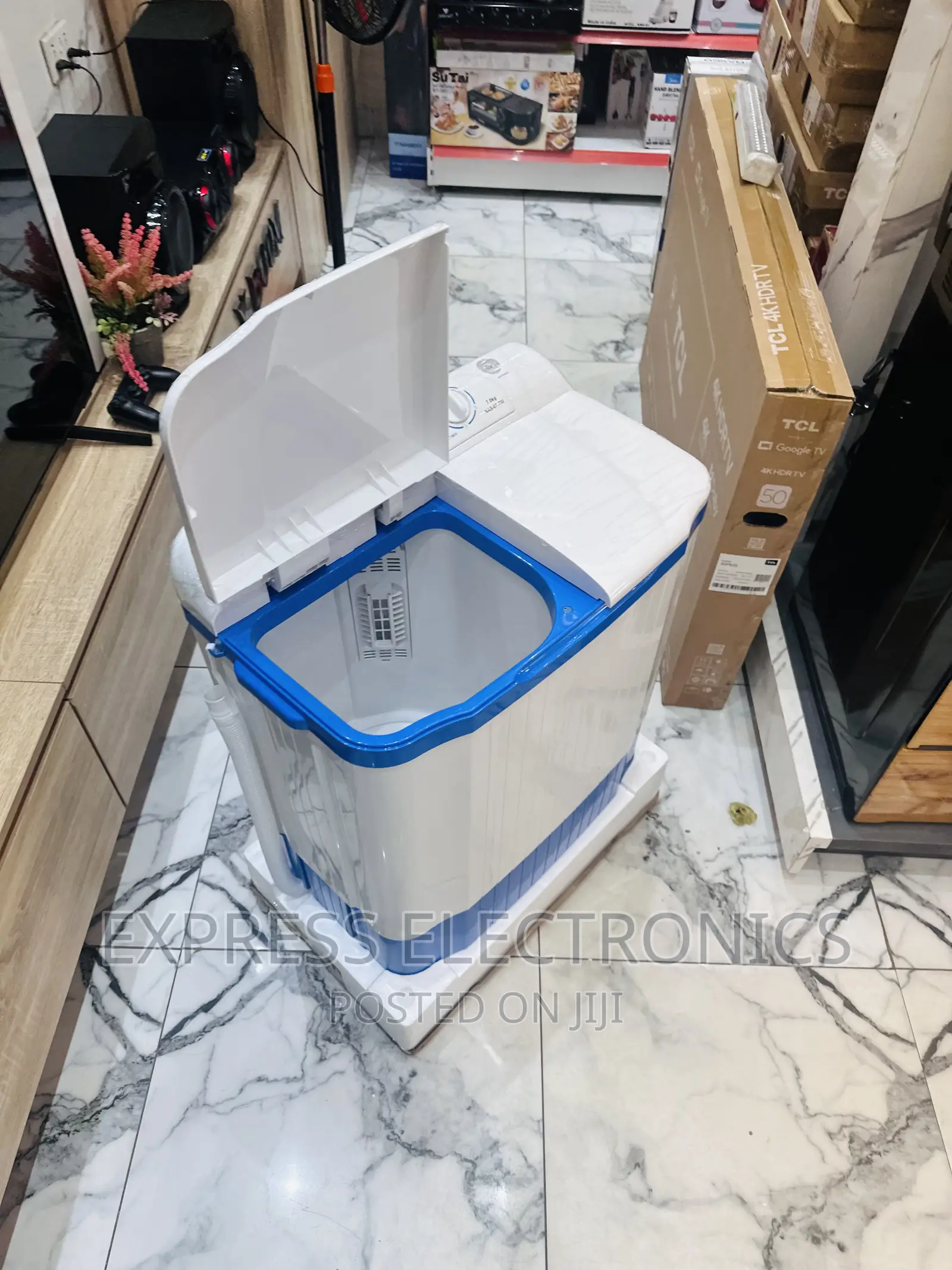 White Washing Machine Nasco 7kg  