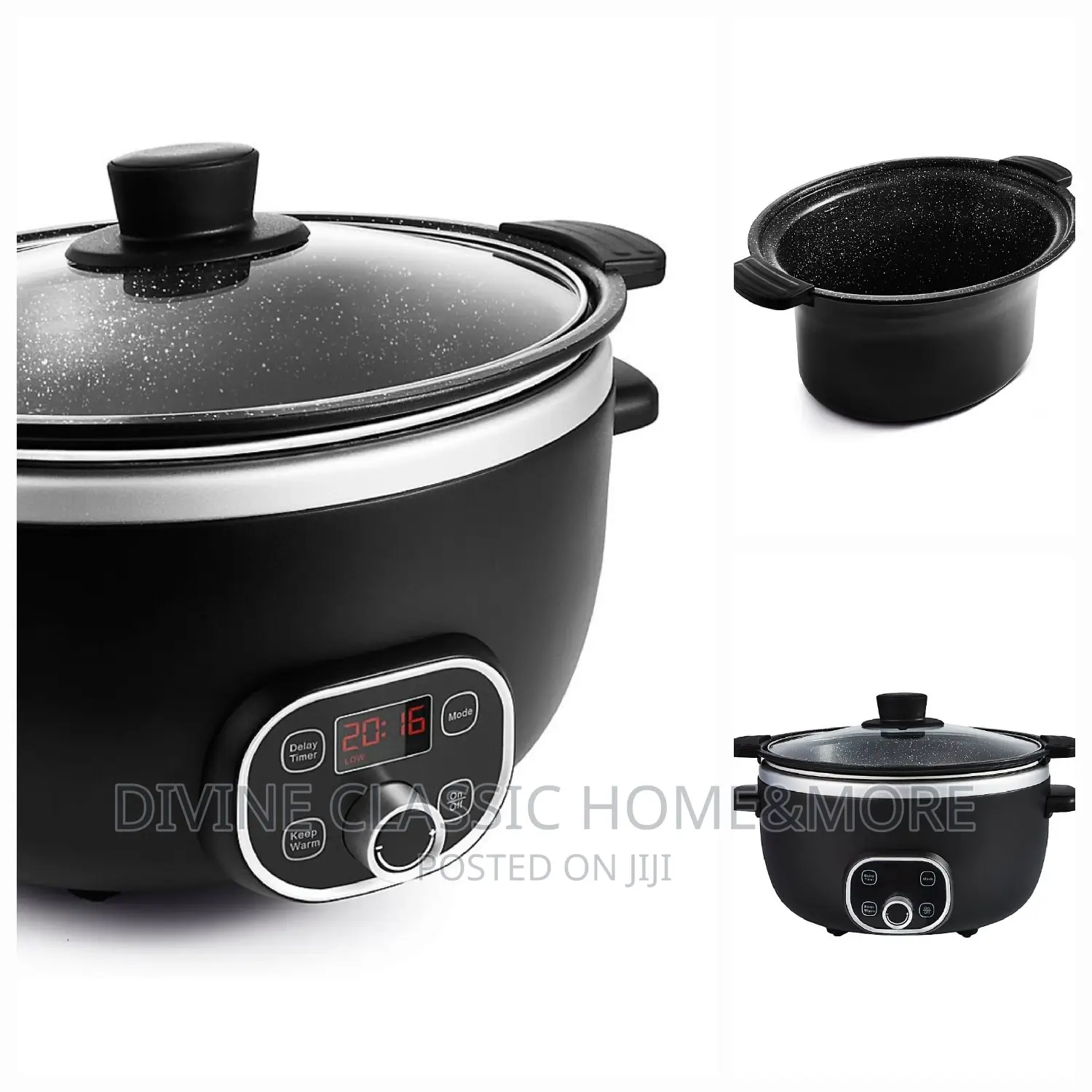 6lit Georgehome Slow Cooker