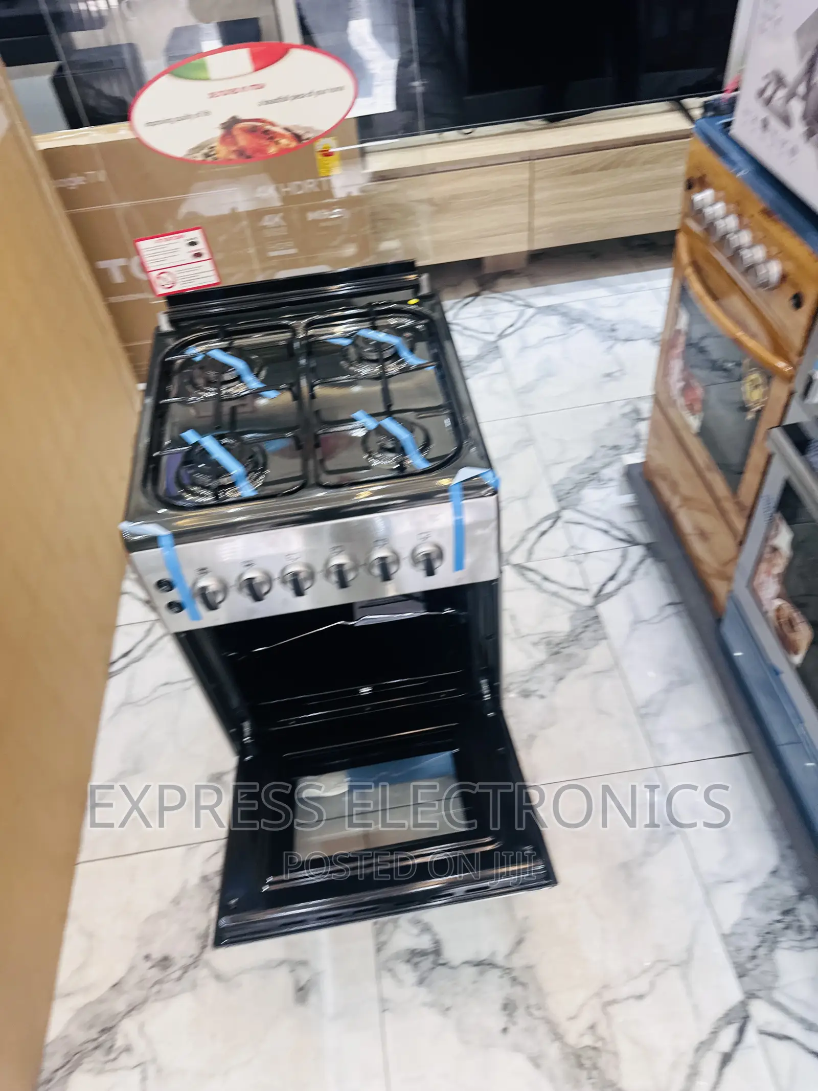 High Range Quality Gas Cooker Oven Grill 4burner 59/60
