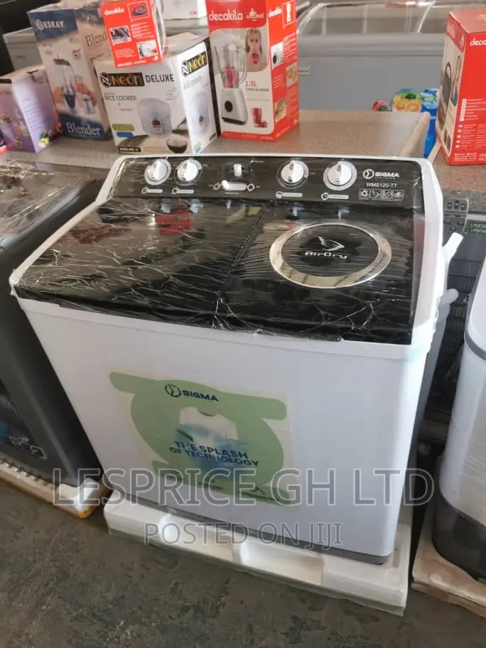 Sigma 12kg Semi Automatic Washer