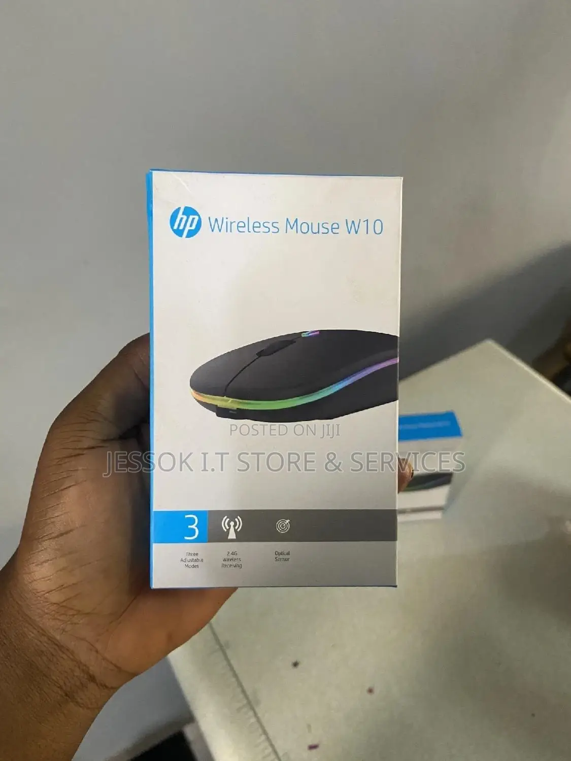 Rechargeable Wireless Mouse With RGB Colors