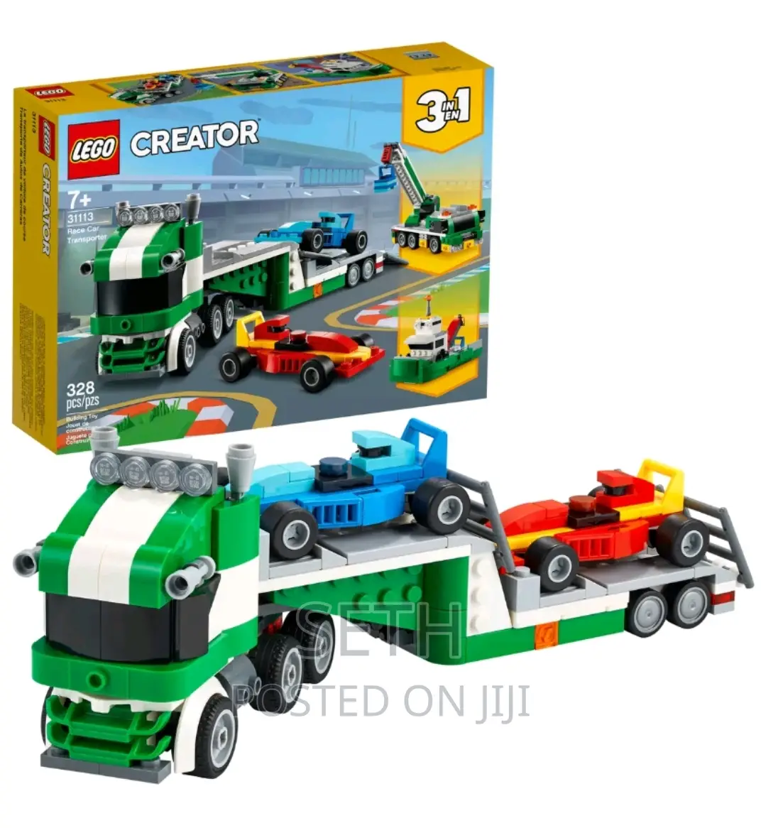 LEGO Creator 3in1 Race Car Transporter 31113 Building Kit