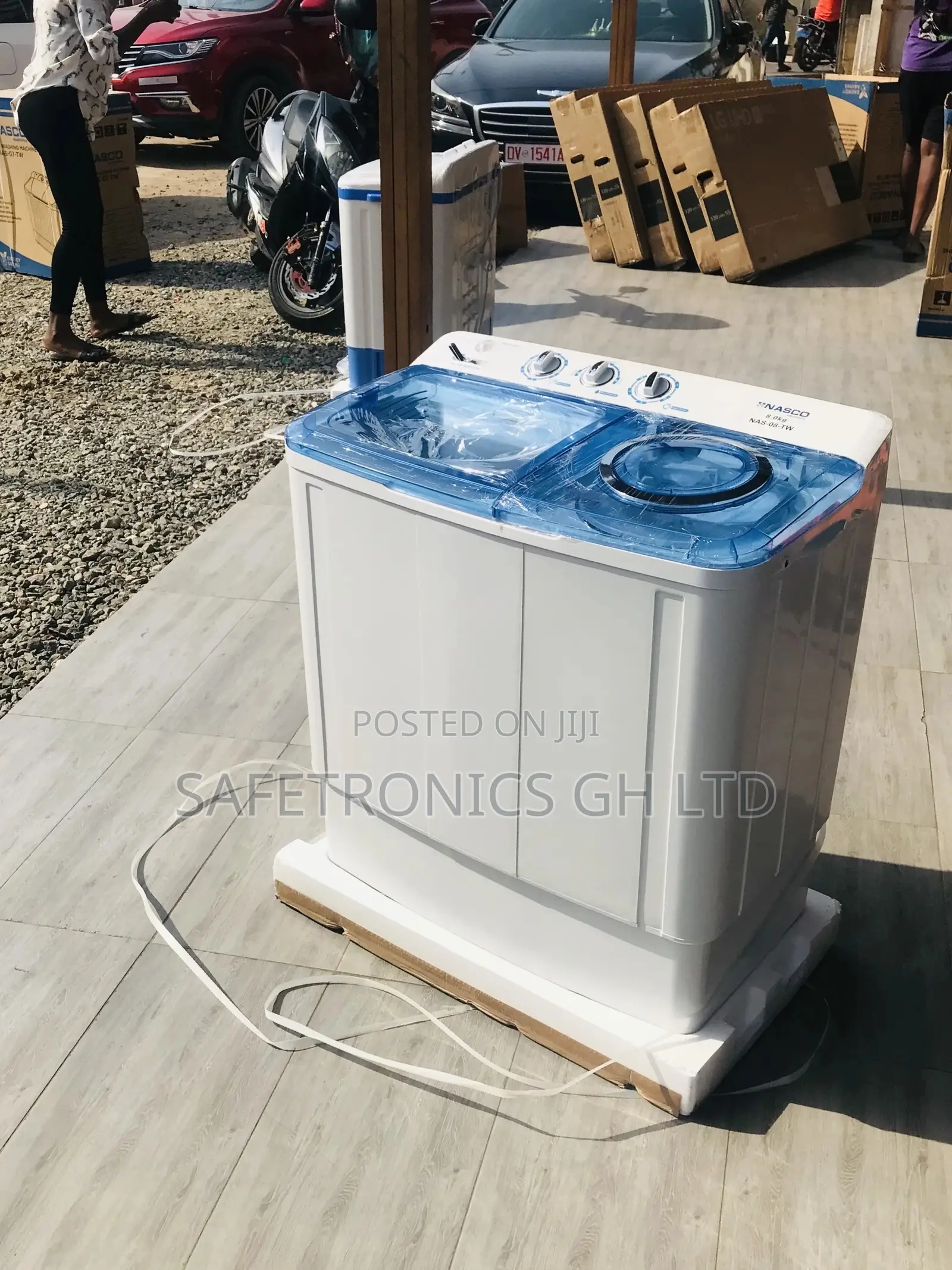 Electric Nasco Topload 8kg Semiautomatic Washingmachine