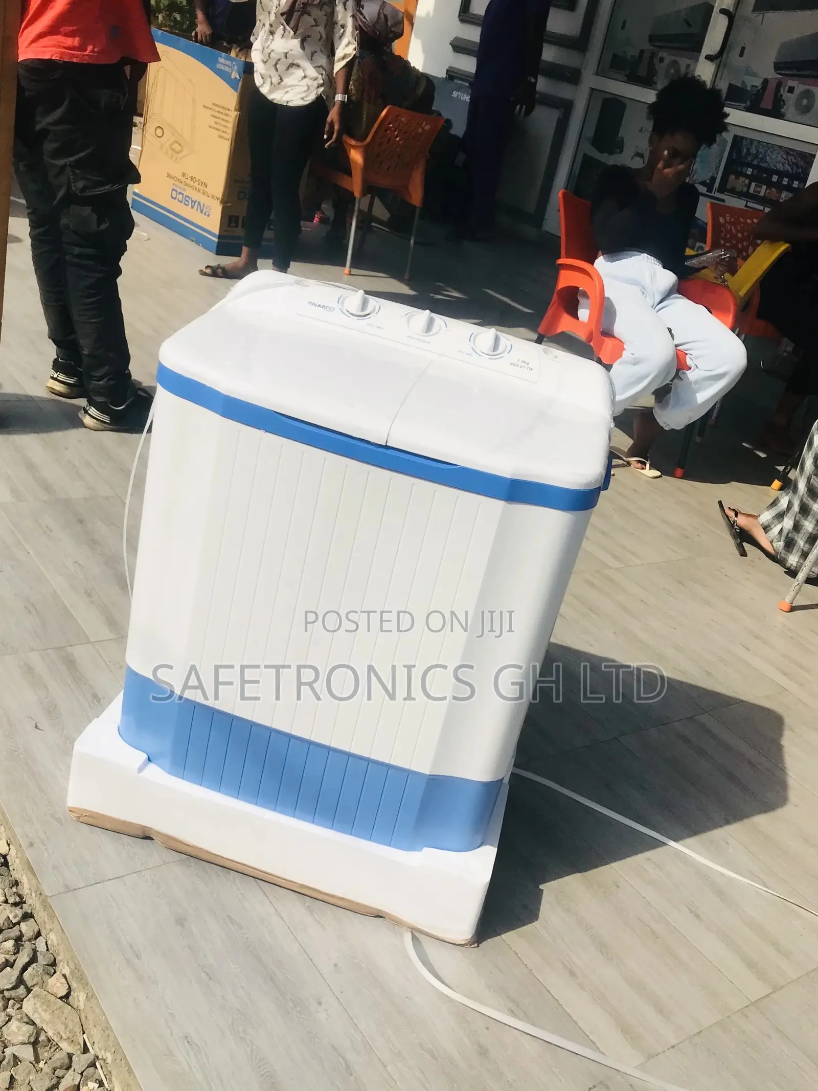 Topload Nasco 7kg Semiautomatic Lasting Washingmachine