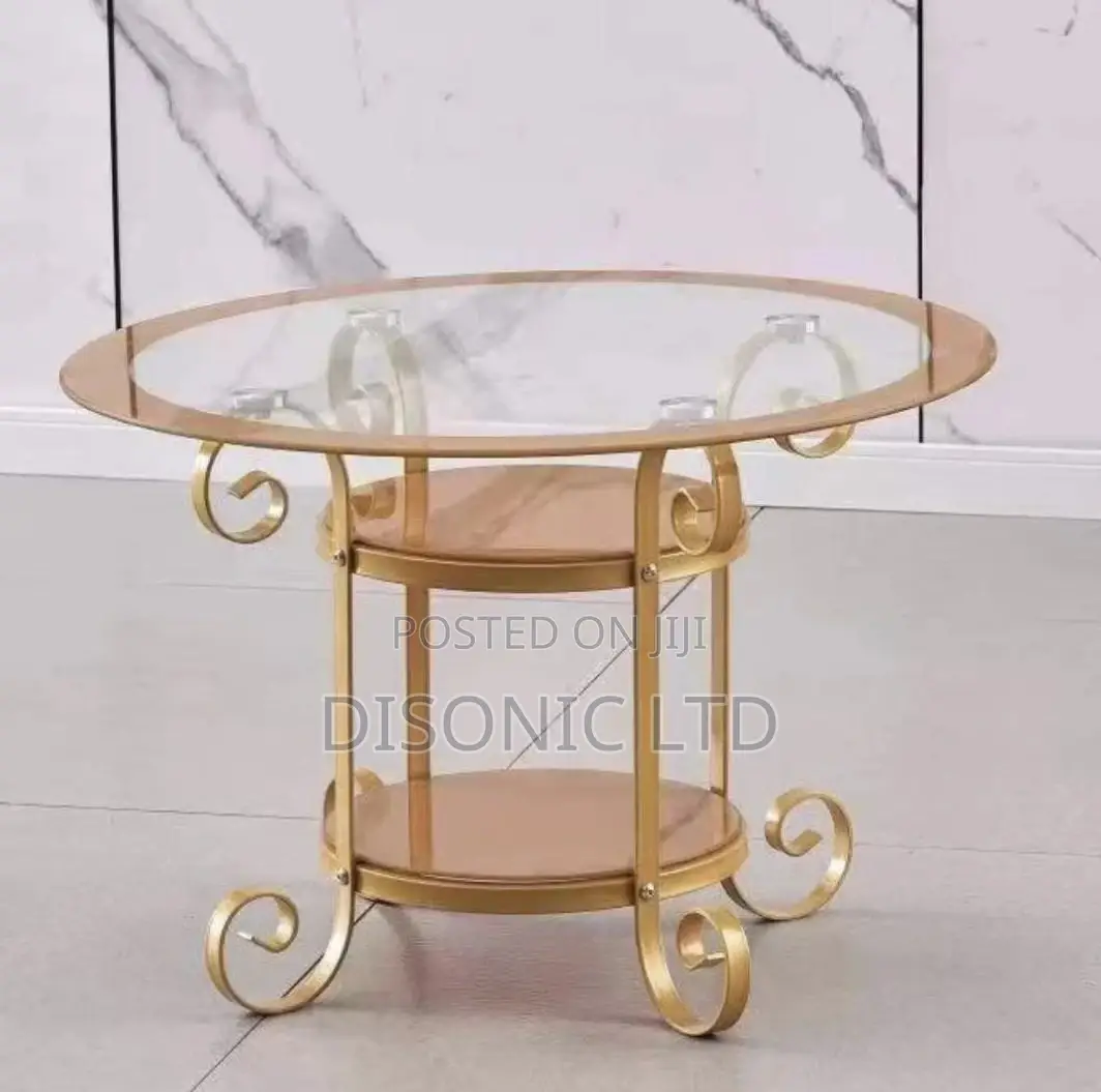 Living Room Glass Top Center Table