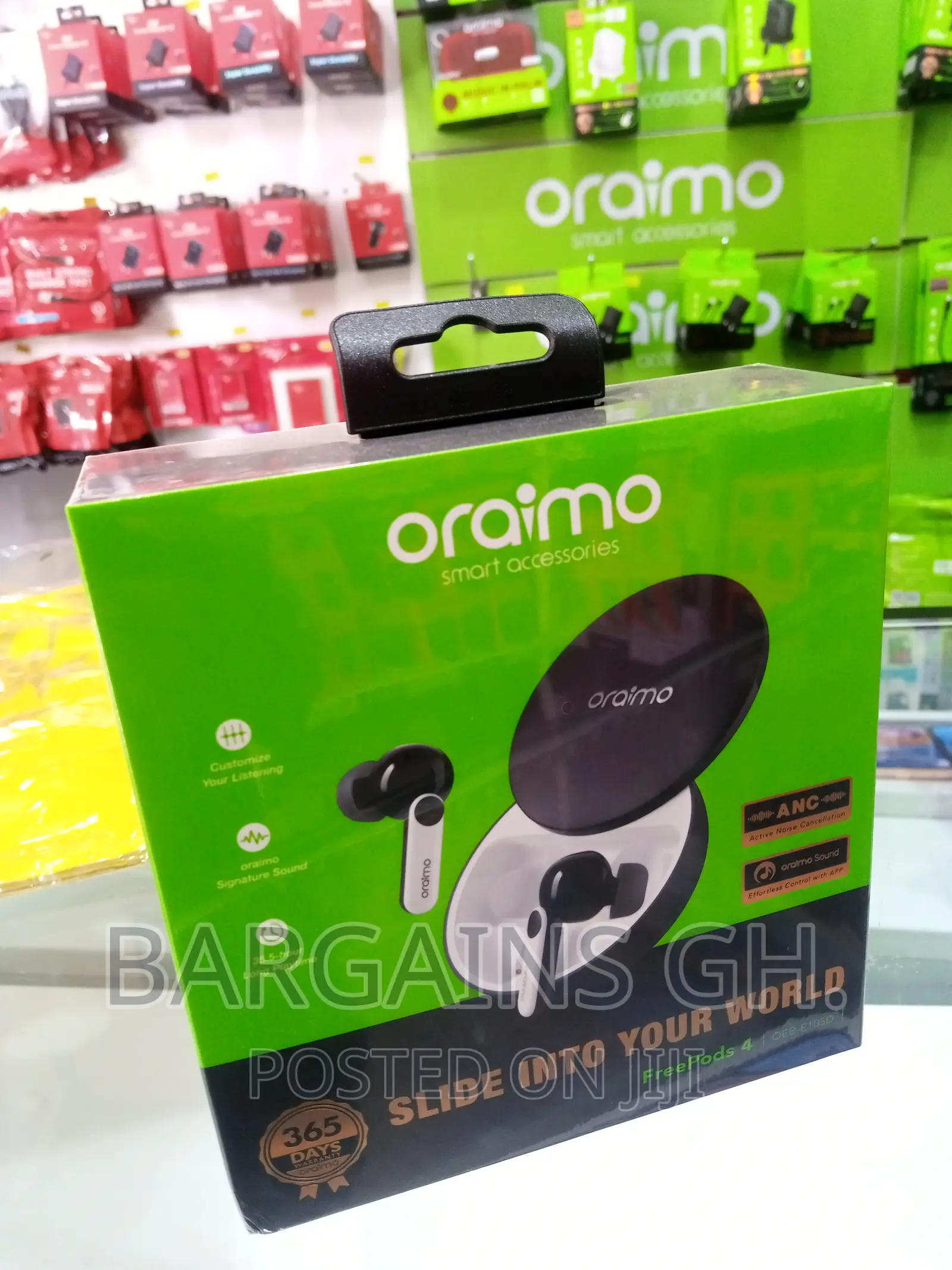 Oraimo Freepods 4 Wireless Earbuds With ANC