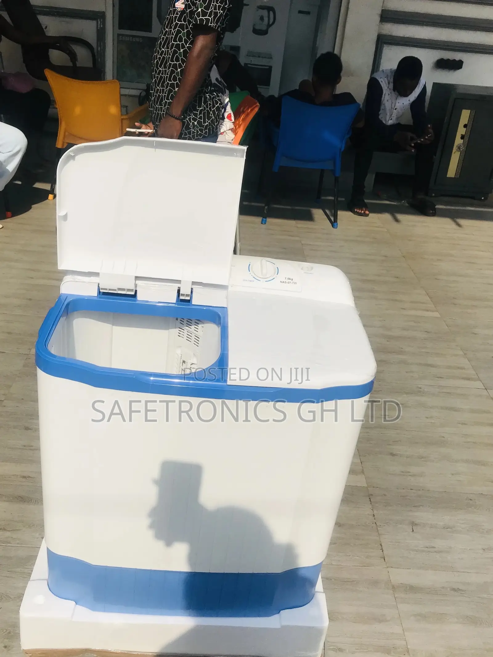 Topload Nasco Reliable Semiautomatic 7kg Washingmachine