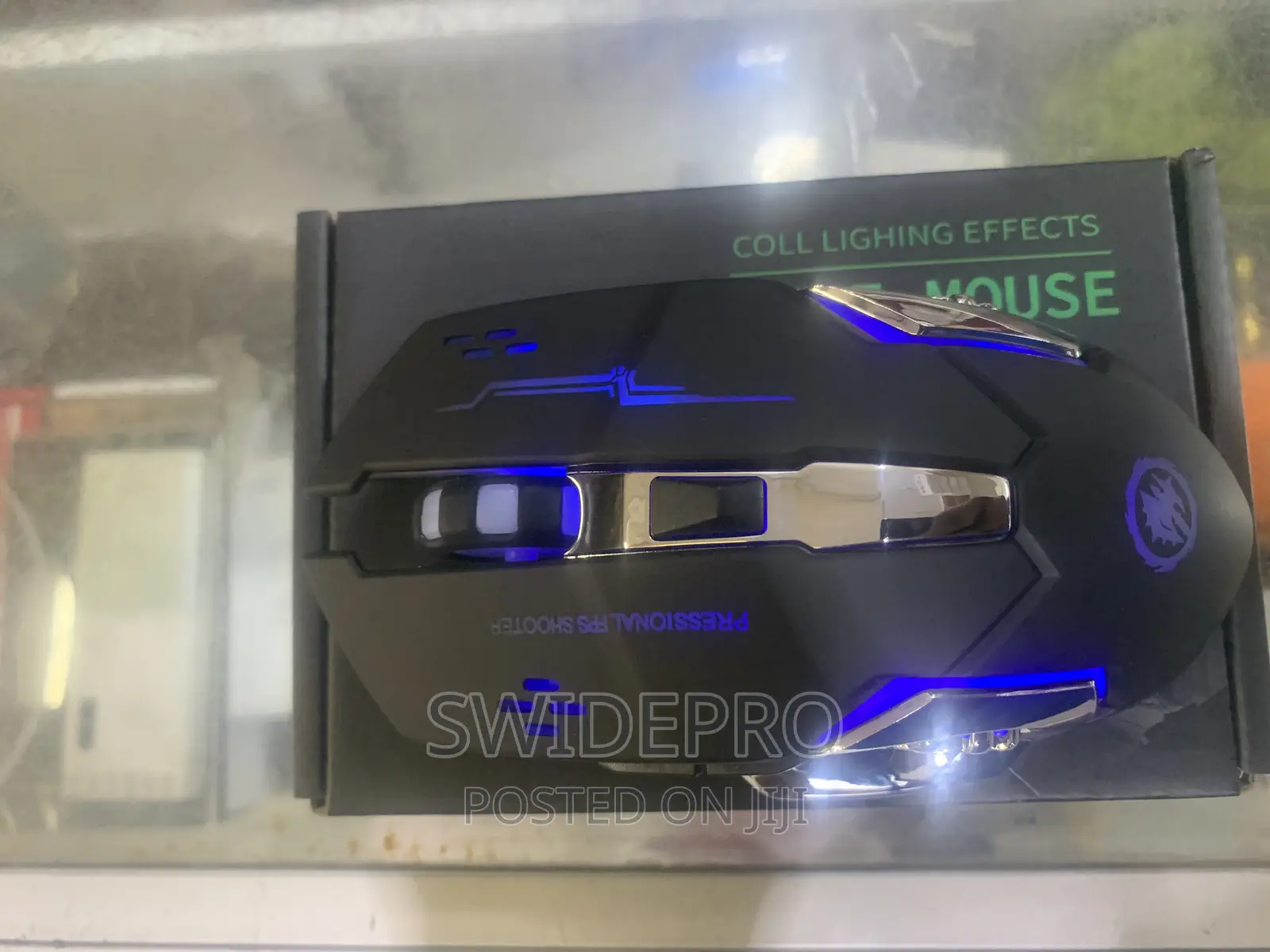 Coll Lighting Silent RGB Rechargeable Gaming Mouse