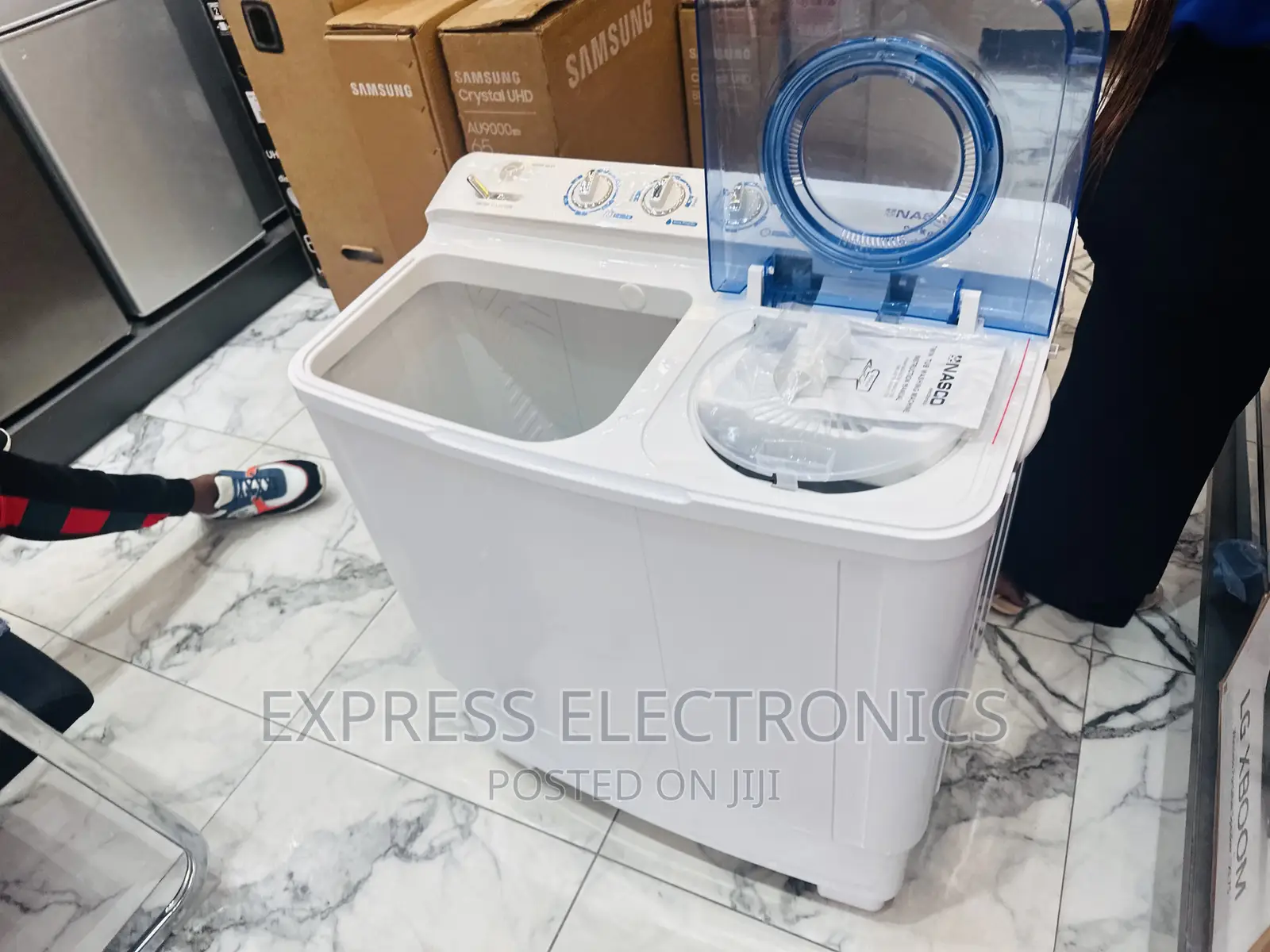 High Quality Twintub Washing Machine 8kg Topload Nasco