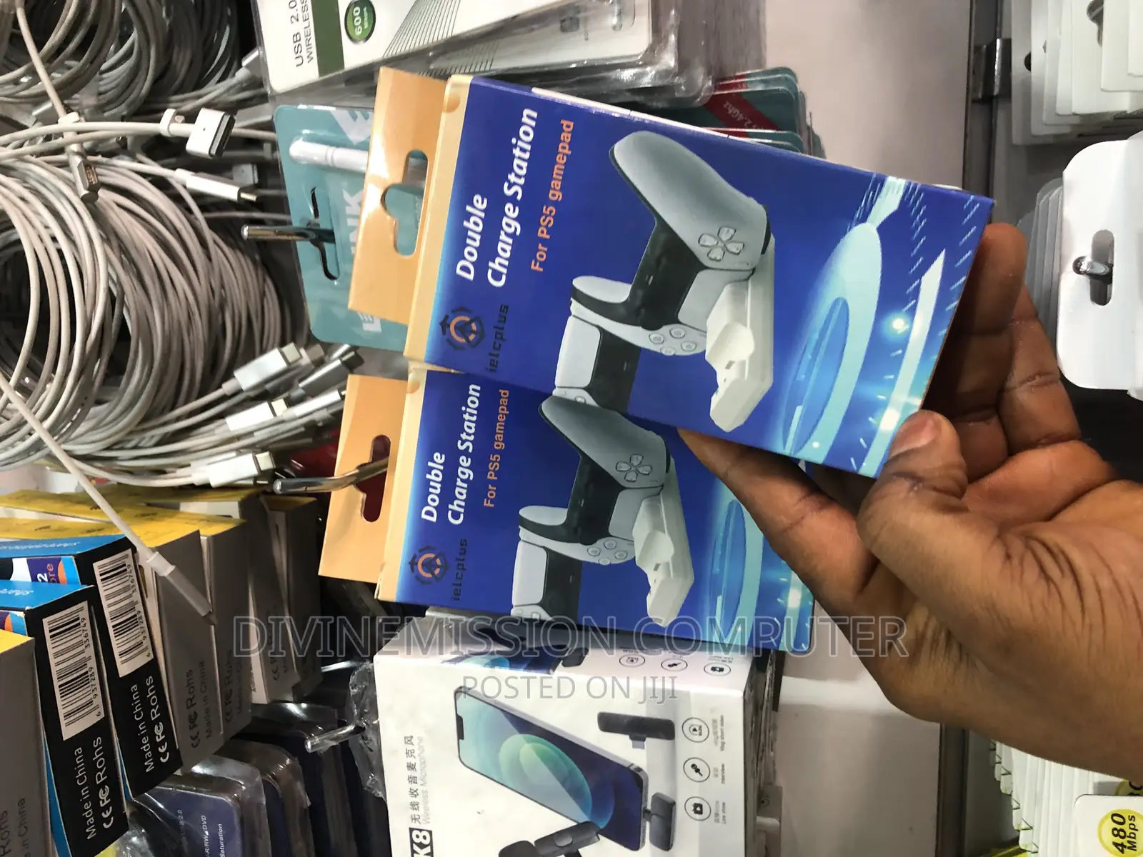 Double Charge Station for Ps5 Game Pad