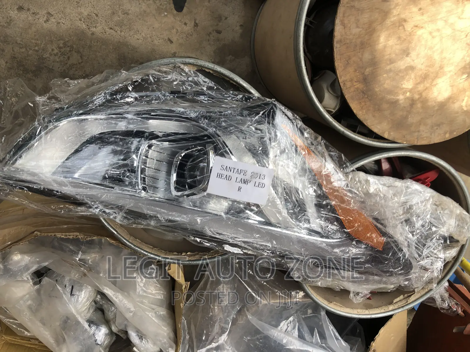 Hyundai Santafe 2013-2014 LED Headlights