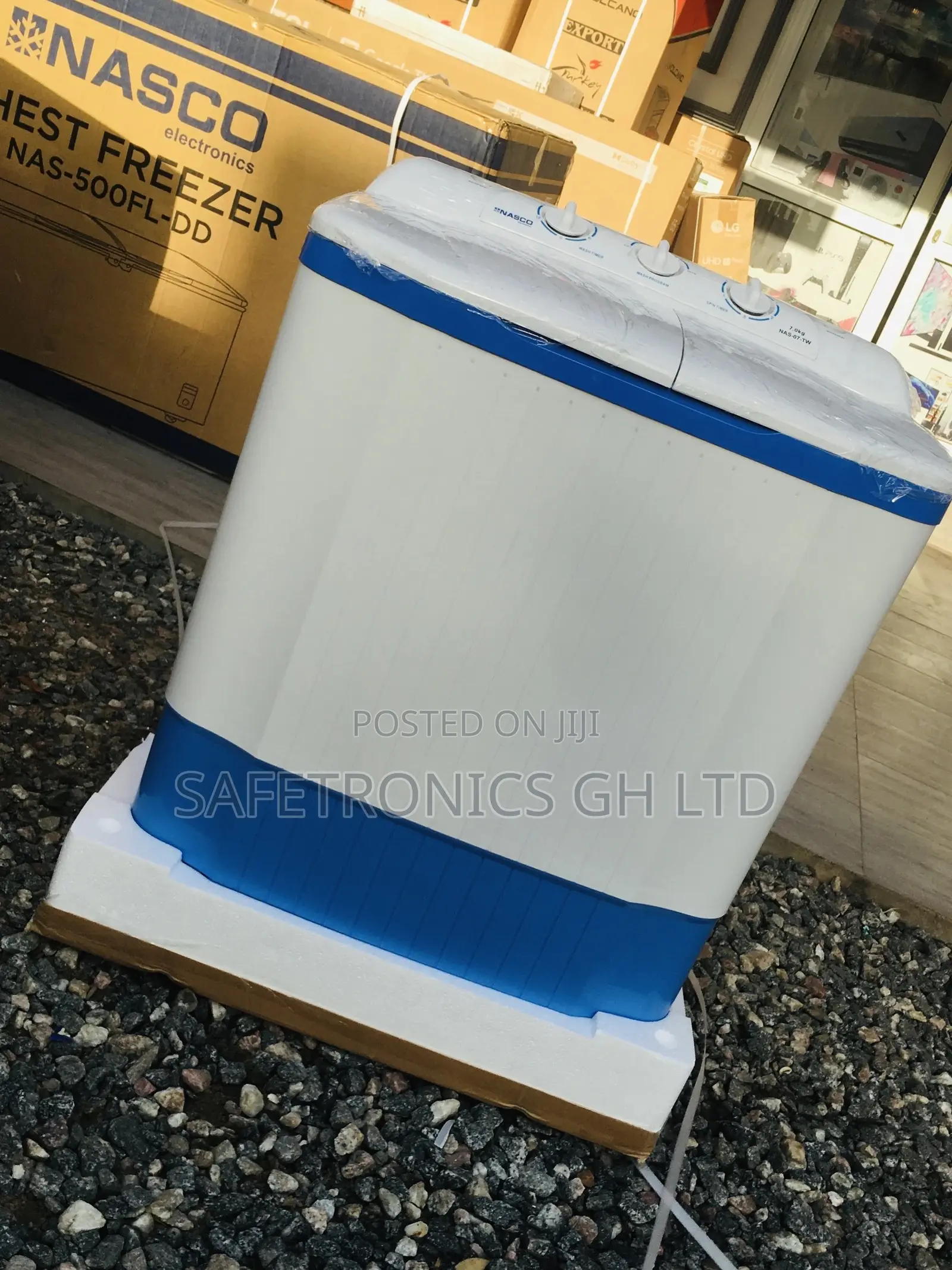 Electric Nasco 7kg Washingmachine Semiautomatic Topload