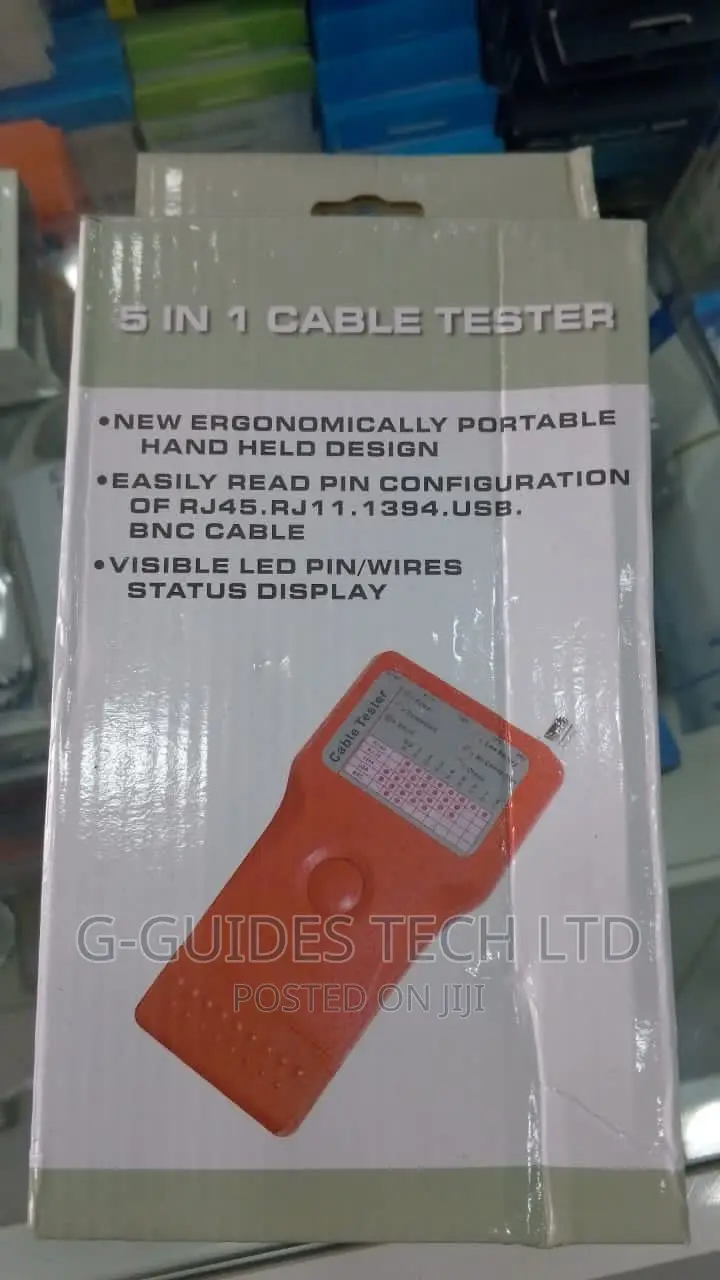 5 In 1 Network Cable Tester , 5 In 1 Networking Cable Tester